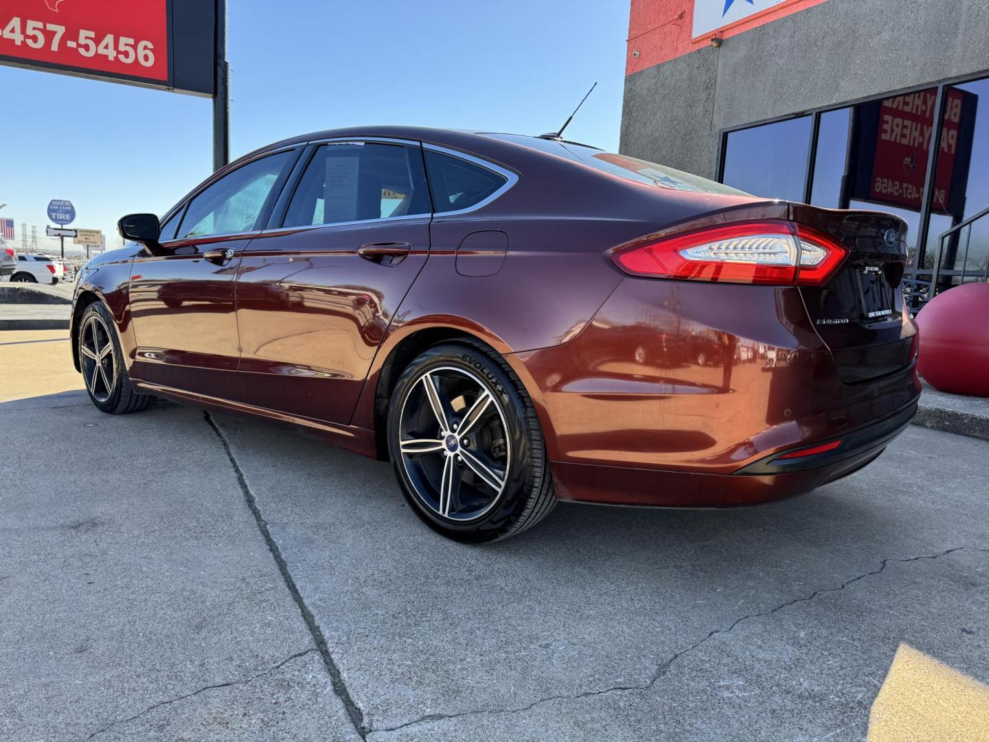2015 BROWN FORD FUSION (3FA6P0HD6FR) , located at 5900 E. Lancaster Ave., Fort Worth, TX, 76112, (817) 457-5456, 0.000000, 0.000000 - Photo#6