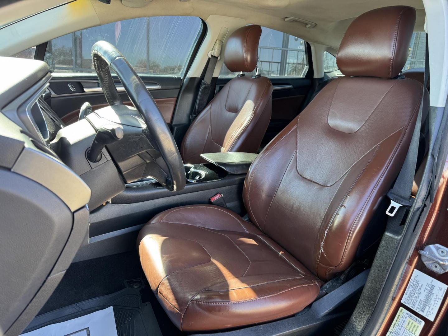 2015 BROWN FORD FUSION (3FA6P0HD6FR) , located at 5900 E. Lancaster Ave., Fort Worth, TX, 76112, (817) 457-5456, 0.000000, 0.000000 - Photo#9