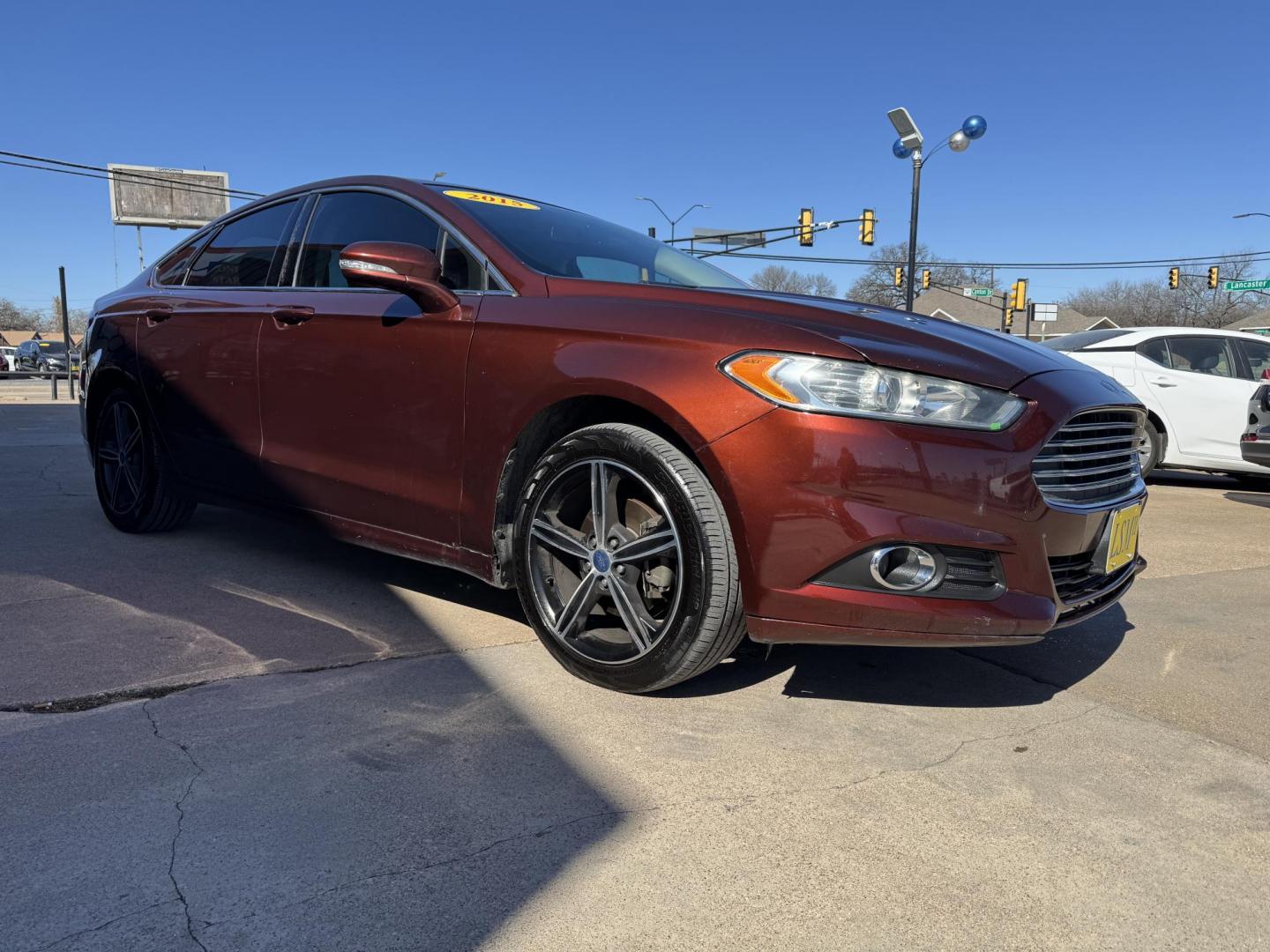 2015 BROWN FORD FUSION (3FA6P0HD6FR) , located at 5900 E. Lancaster Ave., Fort Worth, TX, 76112, (817) 457-5456, 0.000000, 0.000000 - Photo#2
