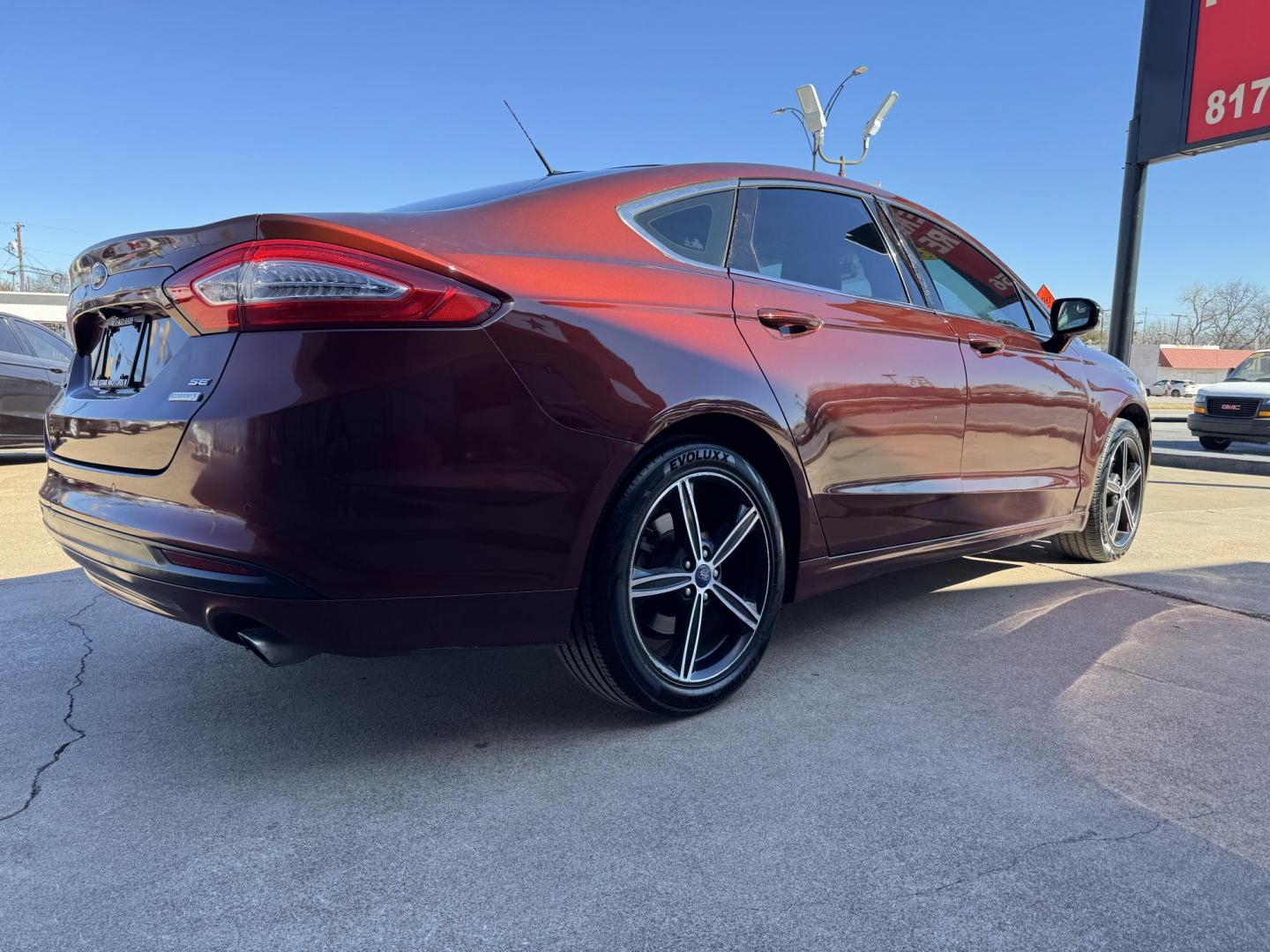 2015 BROWN FORD FUSION (3FA6P0HD6FR) , located at 5900 E. Lancaster Ave., Fort Worth, TX, 76112, (817) 457-5456, 0.000000, 0.000000 - Photo#3