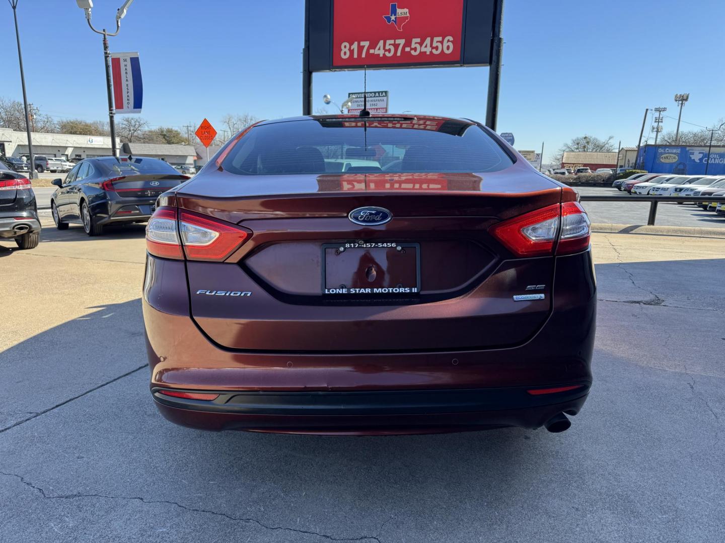 2015 BROWN FORD FUSION (3FA6P0HD6FR) , located at 5900 E. Lancaster Ave., Fort Worth, TX, 76112, (817) 457-5456, 0.000000, 0.000000 - Photo#4