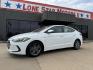 2017 WHITE /Beige HYUNDAI ELANTRA Limited 4dr Sedan (US) (5NPD84LF3HH) with an 2.0L I4 engine, Automatic 6-Speed transmission, located at 5900 E. Lancaster Ave., Fort Worth, TX, 76112, (817) 457-5456, 0.000000, 0.000000 - This is a 2017 Hyundai Elantra Limited 4dr Sedan that is in excellent condition. There are no dents or scratches. The interior is clean with no rips or tears or stains. All power windows, door locks and seats. Ice cold AC for those hot Texas summer days. It is equipped with a CD player, AM/FM radio, - Photo#1