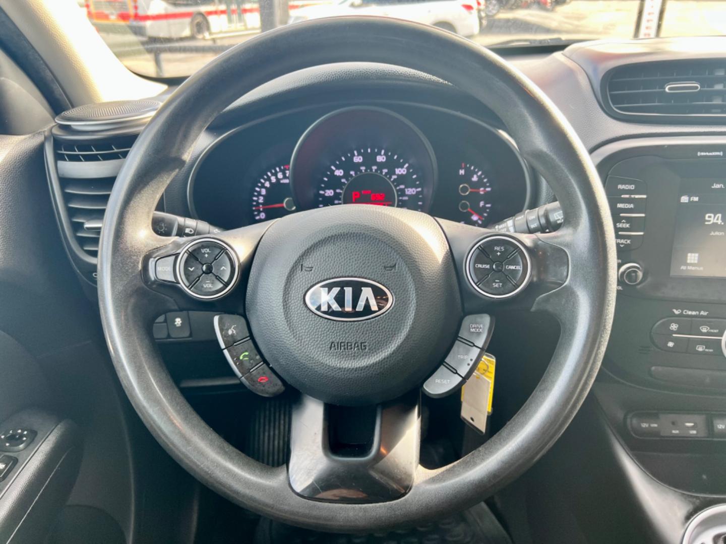 2018 BLUE /Gray KIA SOUL + 4dr Crossover (KNDJP3A55J7) with an 2.0L I4 engine, Automatic 6-Speed transmission, located at 5900 E. Lancaster Ave., Fort Worth, TX, 76112, (817) 457-5456, 0.000000, 0.000000 - This is a 2018 Kia Soul + 4dr Crossover that is in excellent condition. There are no dents or scratches. The interior is clean with no rips or tears or stains. All power windows, door locks and seats. Ice cold AC for those hot Texas summer days. It is equipped with a CD player, AM/FM radio, AUX port - Photo#20