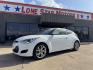 2016 WHITE /Gray HYUNDAI VELOSTER Base 3dr Coupe (KMHTC6AD7GU) with an 1.6L I4 engine, Automatic 6-Speed transmission, located at 5900 E. Lancaster Ave., Fort Worth, TX, 76112, (817) 457-5456, 0.000000, 0.000000 - This is a 2016 Hyundai Veloster Base 3dr Coupe that is in excellent condition. There are no dents or scratches. The interior is clean with no rips or tears or stains. All power windows, door locks and seats. Ice cold AC for those hot Texas summer days. It is equipped with a CD player, AM/FM radio, A - Photo#0