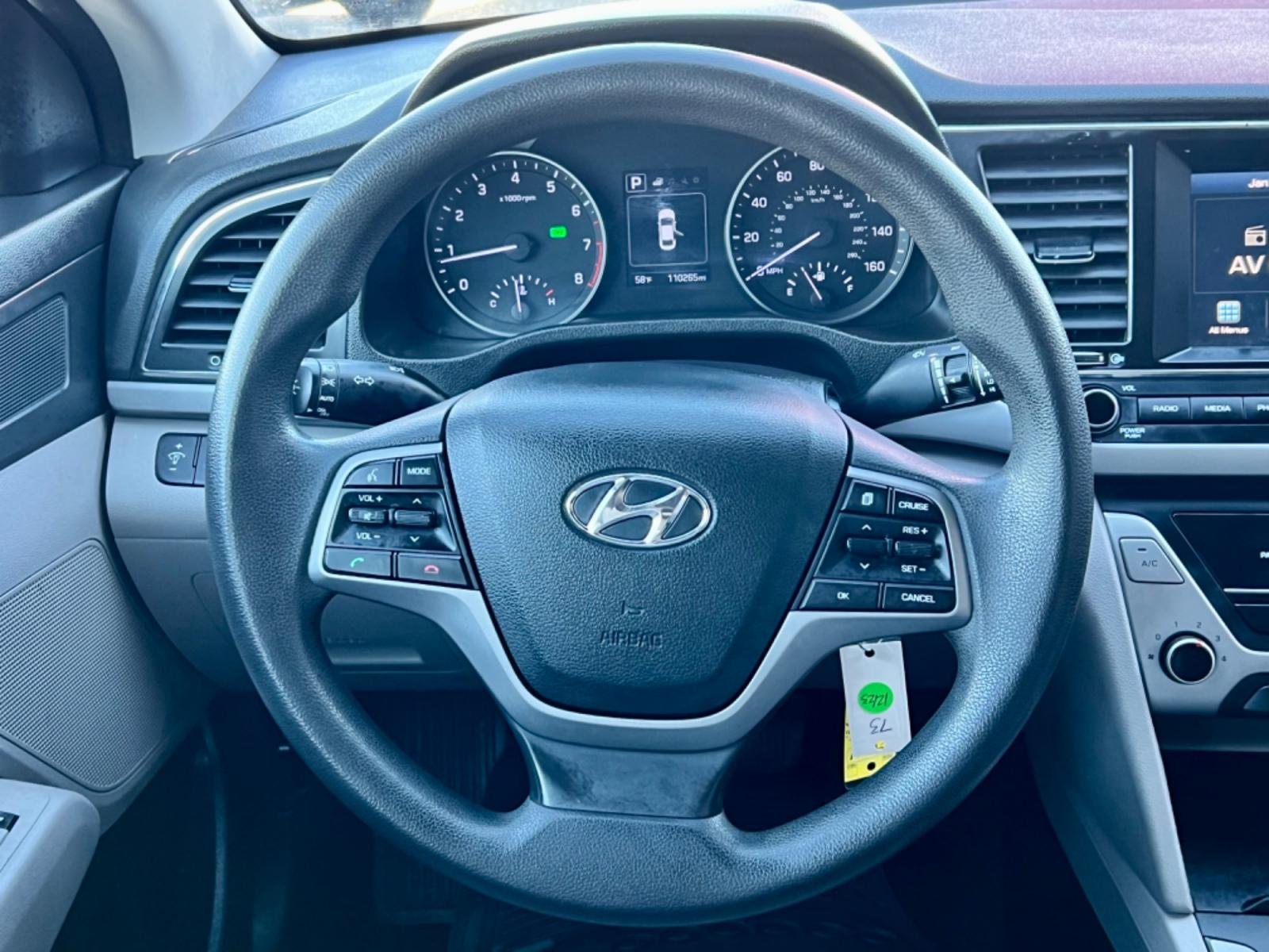 2018 BLUE /Gray HYUNDAI ELANTRA Limited 4dr Sedan (5NPD84LF3JH) with an 2.0L I4 engine, Automatic 6-Speed transmission, located at 5900 E. Lancaster Ave., Fort Worth, TX, 76112, (817) 457-5456, 0.000000, 0.000000 - This is a 2018 HYUNDAI ELANTRA 4 DOOR SEDAN that is in excellent condition. There are no dents or scratches. The interior is clean with no rips or tears or stains. All power windows, door locks and seats. Ice cold AC for those hot Texas summer days. It is equipped with a CD player, AM/FM radio, AUX - Photo #19