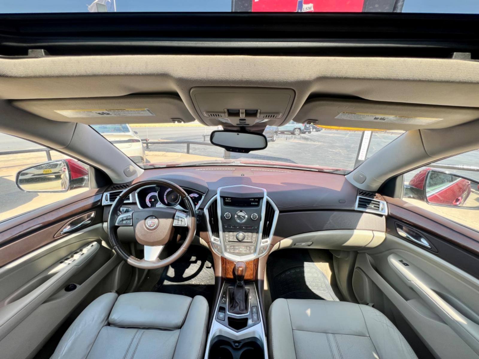 2011 RED /Beige CADILLAC SRX PERFORMANCE Performance Collection 4dr SUV (3GYFNBEY6BS) with an 3.0L V6 engine, Automatic 6-Speed transmission, located at 5900 E. Lancaster Ave., Fort Worth, TX, 76112, (817) 457-5456, 0.000000, 0.000000 - This is a 2011 Cadillac SRX that is in excellent condition. There are no dents or scratches. The interior is clean with no rips or tears or stains. All power windows, door locks and seats. Ice cold AC for those hot Texas summer days. It is equipped with a CD player, AM/FM radio, AUX port, Bluetooth - Photo #17