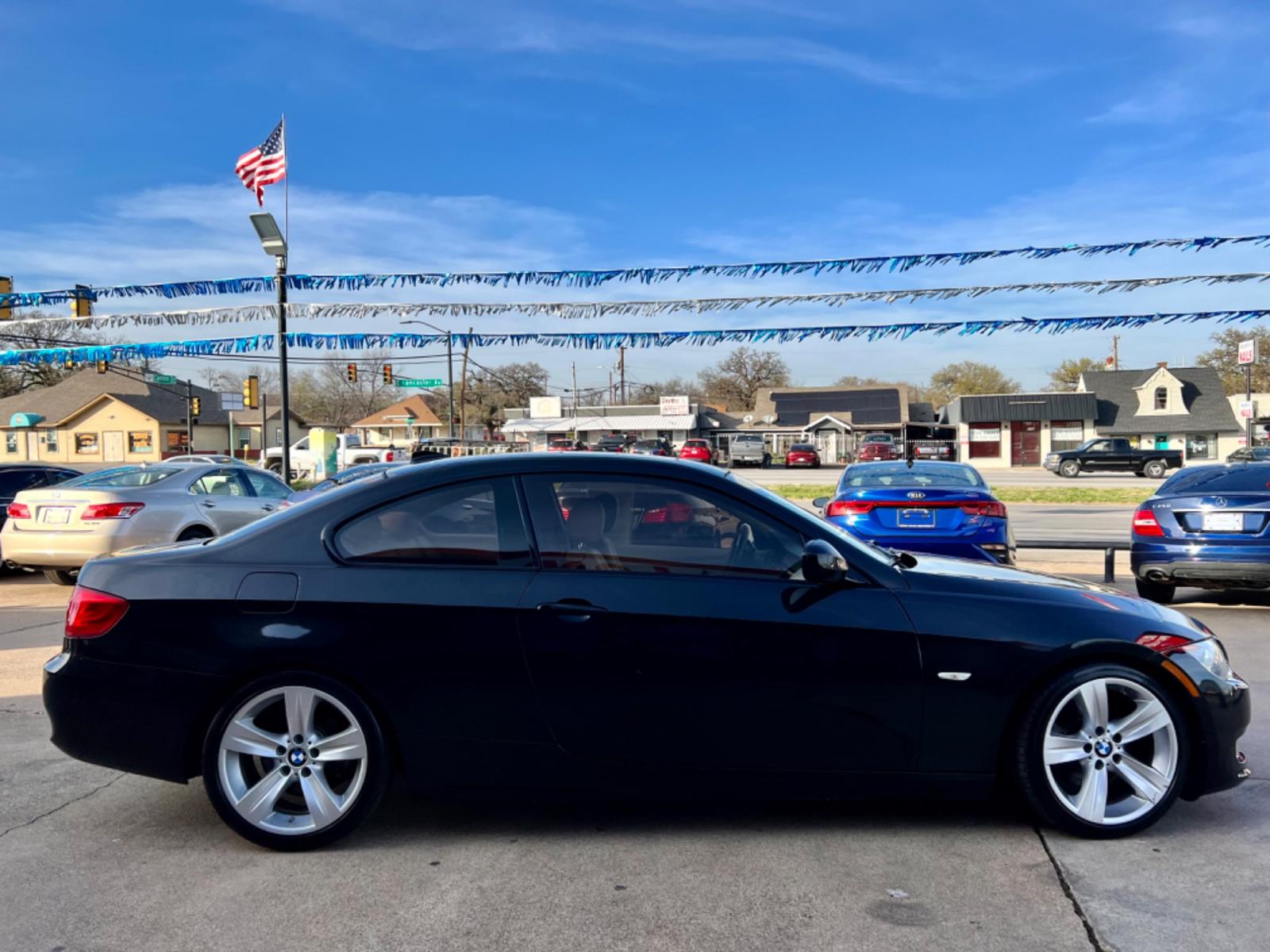 2011 BLACK BMW 3 SERIES (WBAKE3C5XBE) , located at 5900 E. Lancaster Ave., Fort Worth, TX, 76112, (817) 457-5456, 0.000000, 0.000000 - Photo #6