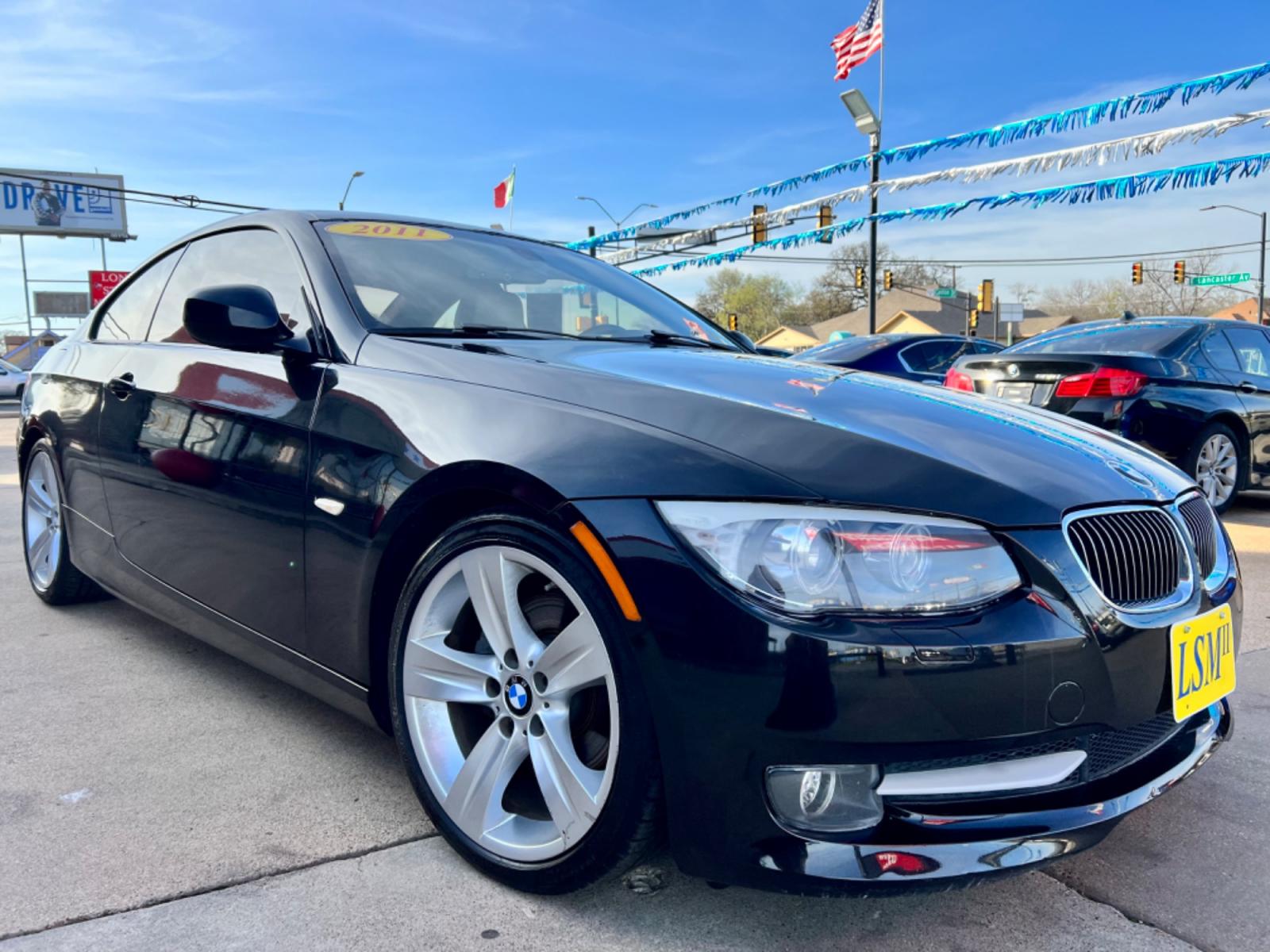 2011 BLACK BMW 3 SERIES (WBAKE3C5XBE) , located at 5900 E. Lancaster Ave., Fort Worth, TX, 76112, (817) 457-5456, 0.000000, 0.000000 - Photo #7