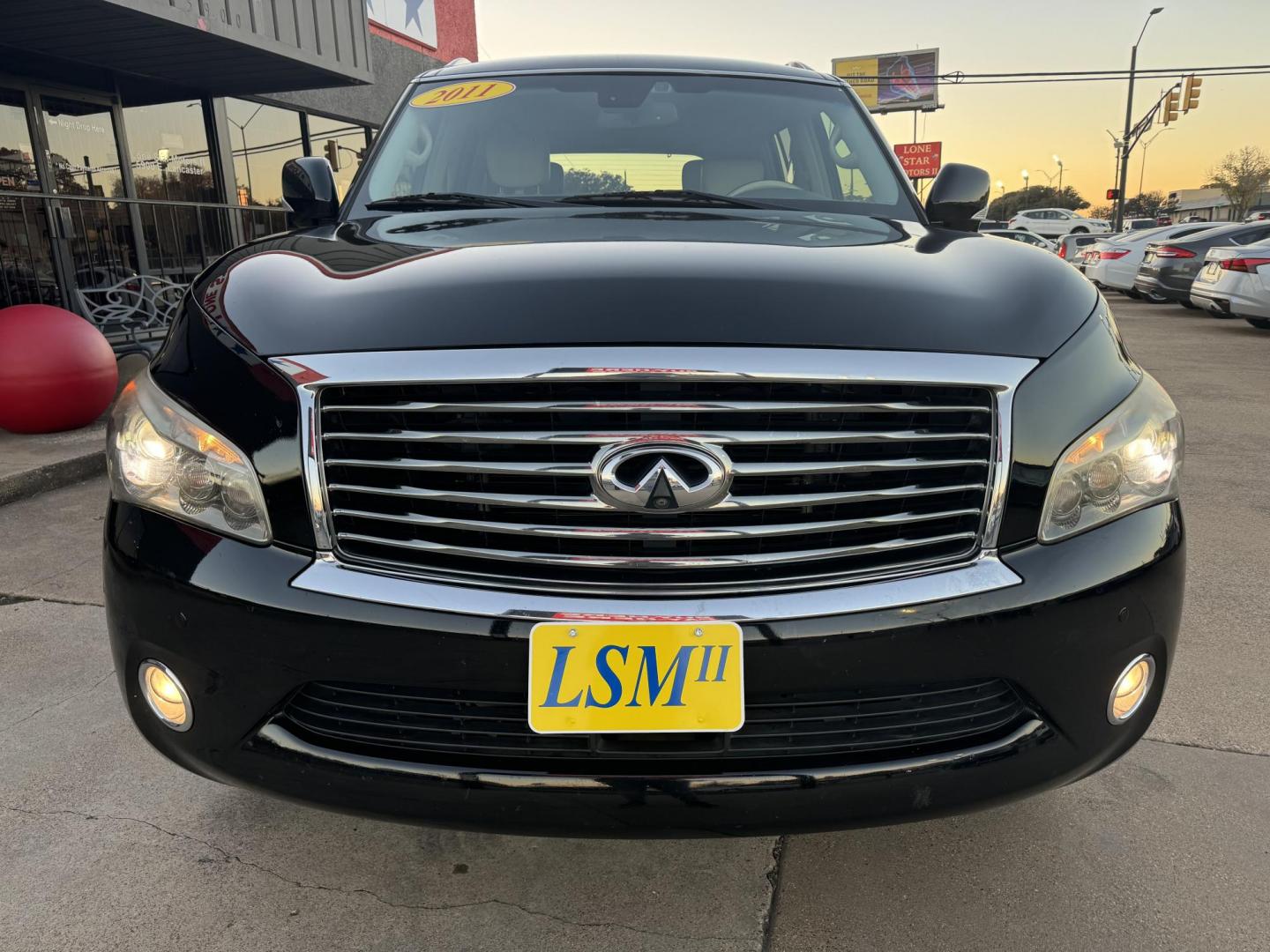 2011 BLACK INFINITI QX56 (JN8AZ2NFXB9) , located at 5900 E. Lancaster Ave., Fort Worth, TX, 76112, (817) 457-5456, 0.000000, 0.000000 - Photo#2