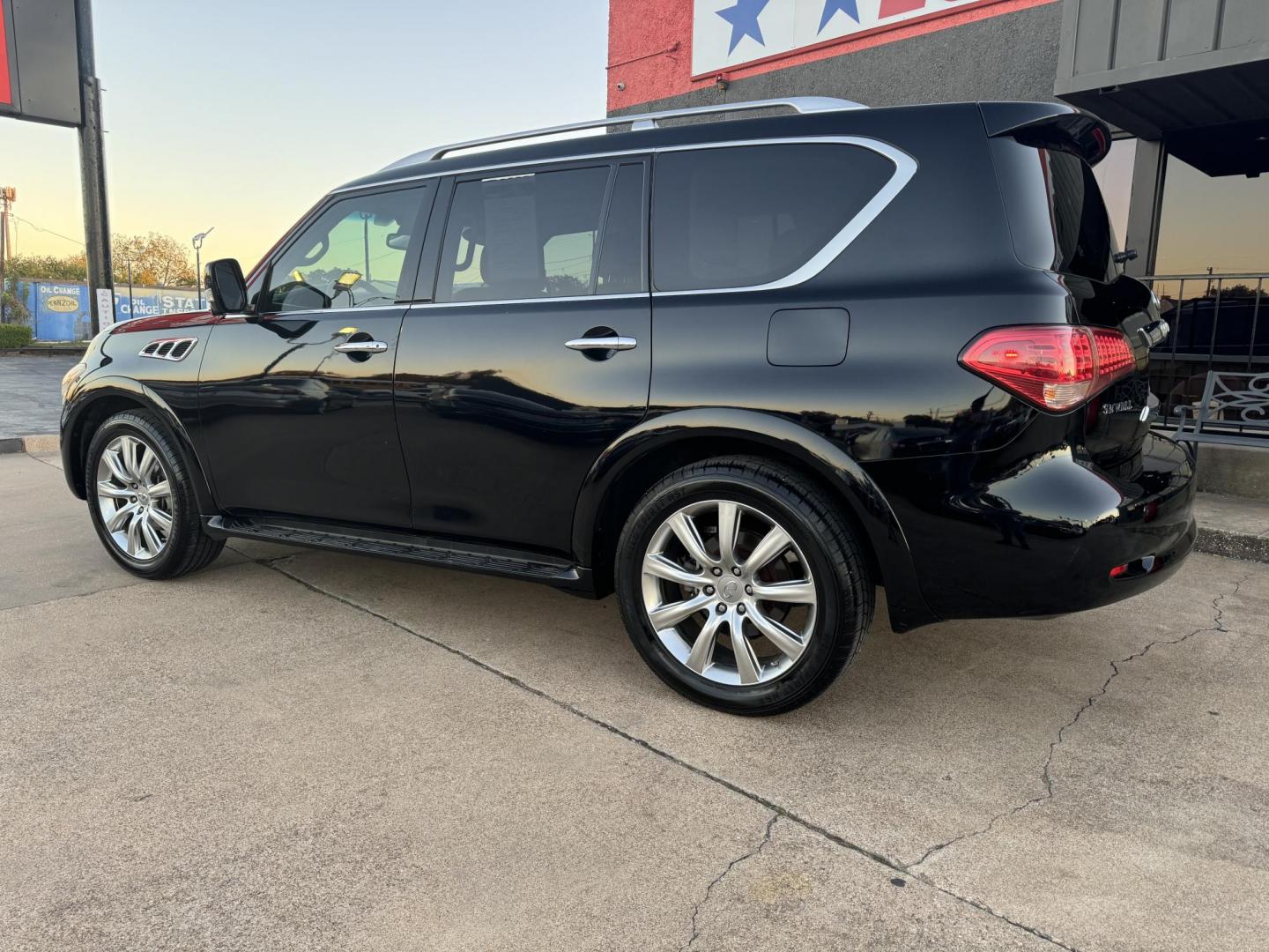 2011 BLACK INFINITI QX56 (JN8AZ2NFXB9) , located at 5900 E. Lancaster Ave., Fort Worth, TX, 76112, (817) 457-5456, 0.000000, 0.000000 - Photo#8