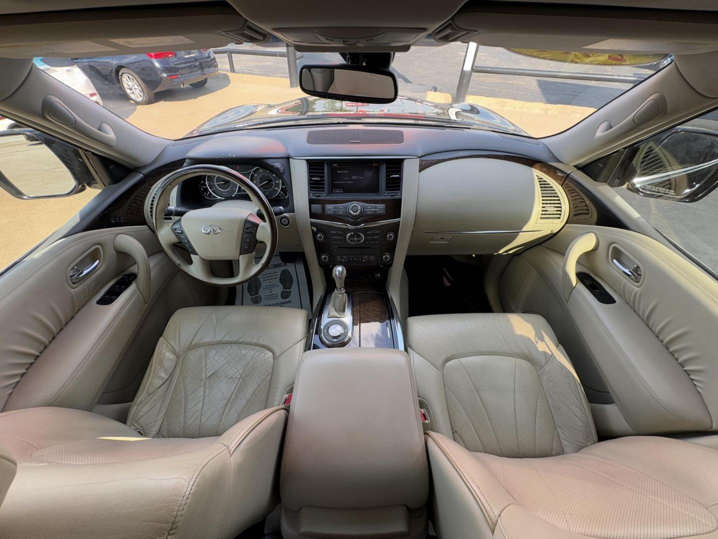 2011 BLACK INFINITI QX56 (JN8AZ2NFXB9) , located at 5900 E. Lancaster Ave., Fort Worth, TX, 76112, (817) 457-5456, 0.000000, 0.000000 - Photo#19
