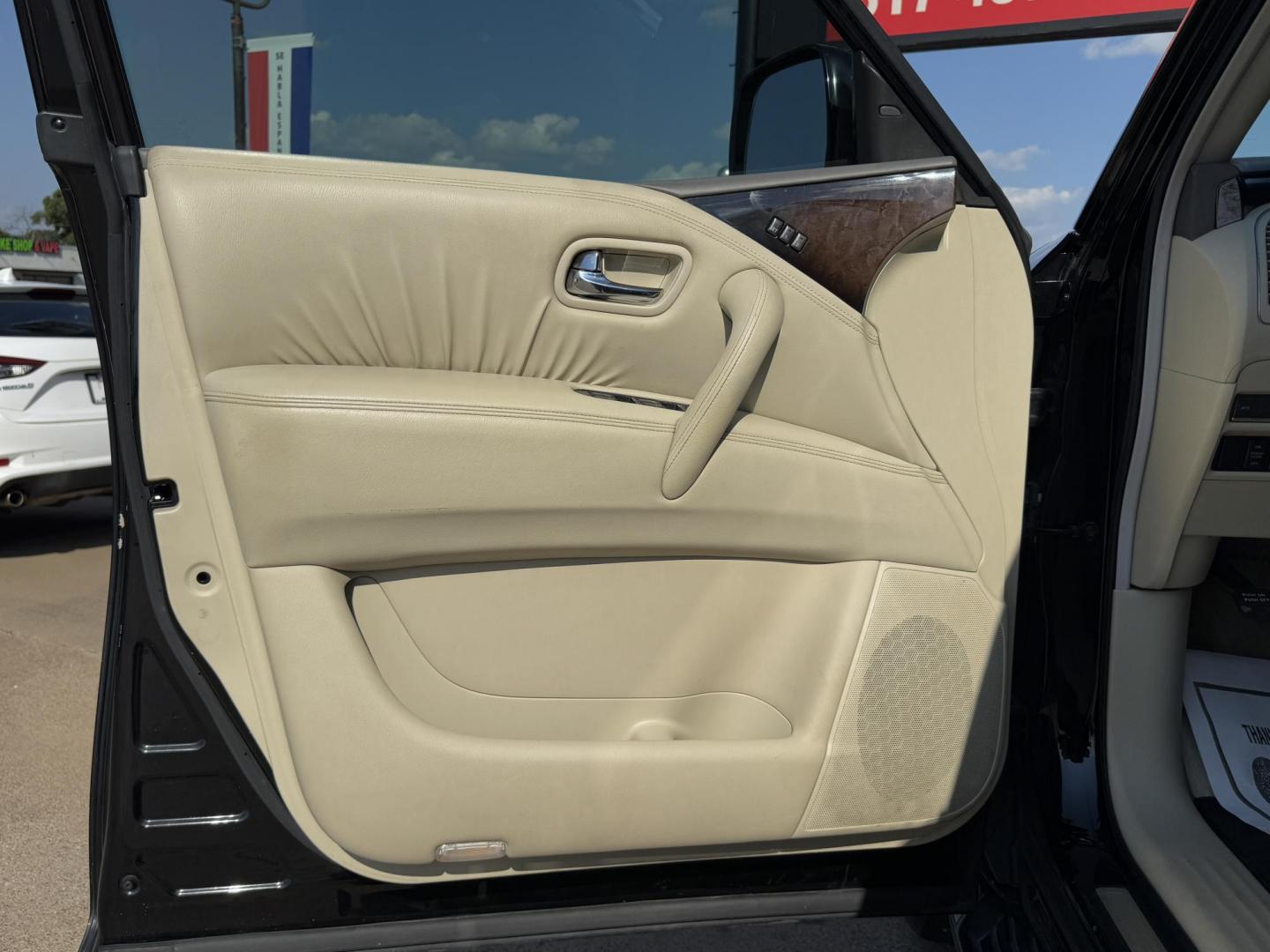 2011 BLACK INFINITI QX56 (JN8AZ2NFXB9) , located at 5900 E. Lancaster Ave., Fort Worth, TX, 76112, (817) 457-5456, 0.000000, 0.000000 - Photo#8