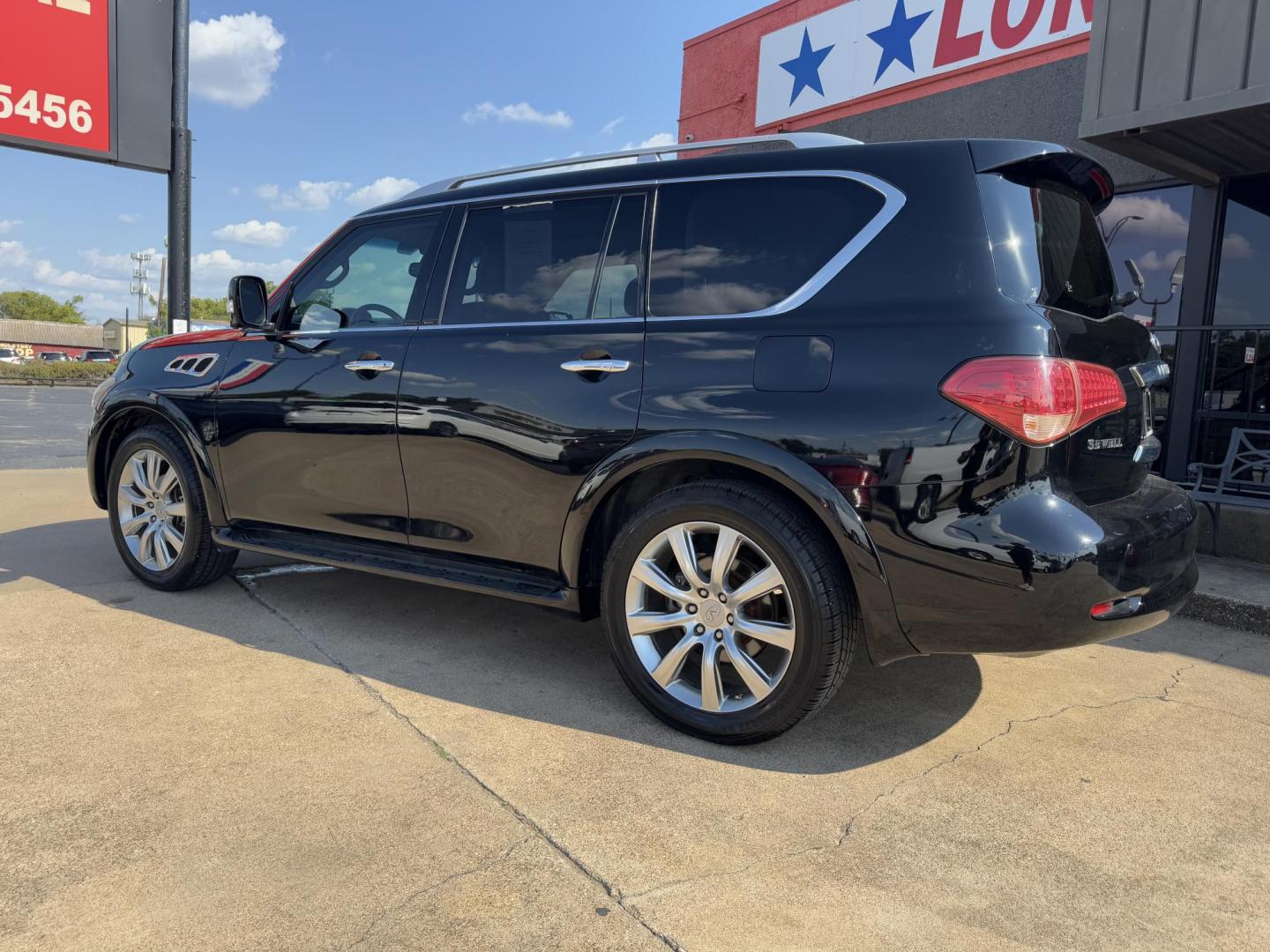 2011 BLACK INFINITI QX56 (JN8AZ2NFXB9) , located at 5900 E. Lancaster Ave., Fort Worth, TX, 76112, (817) 457-5456, 0.000000, 0.000000 - Photo#7