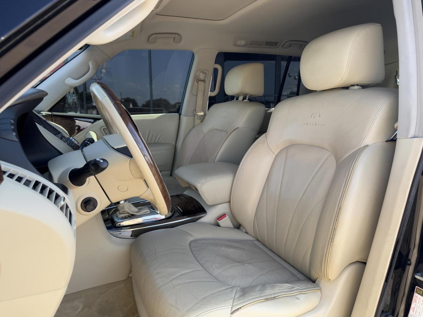 2011 BLACK INFINITI QX56 (JN8AZ2NFXB9) , located at 5900 E. Lancaster Ave., Fort Worth, TX, 76112, (817) 457-5456, 0.000000, 0.000000 - Photo#10