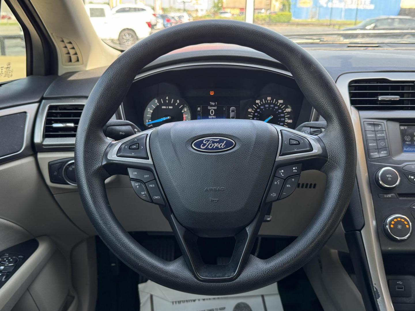 2017 GOLD FORD FUSION (3FA6P0H72HR) , located at 5900 E. Lancaster Ave., Fort Worth, TX, 76112, (817) 457-5456, 0.000000, 0.000000 - 2017 Ford Fusion – 4-Door Sedan | Cash Only Looking for a budget-friendly ride that gets you where you need to go? Check out this 2017 Ford Fusion available now for $4,995 cash only at Lone Star Motors II! ? Cold A/C ? Push to Start ? Backup Camera ? Smooth Drive ? Spacious Interior T - Photo#18
