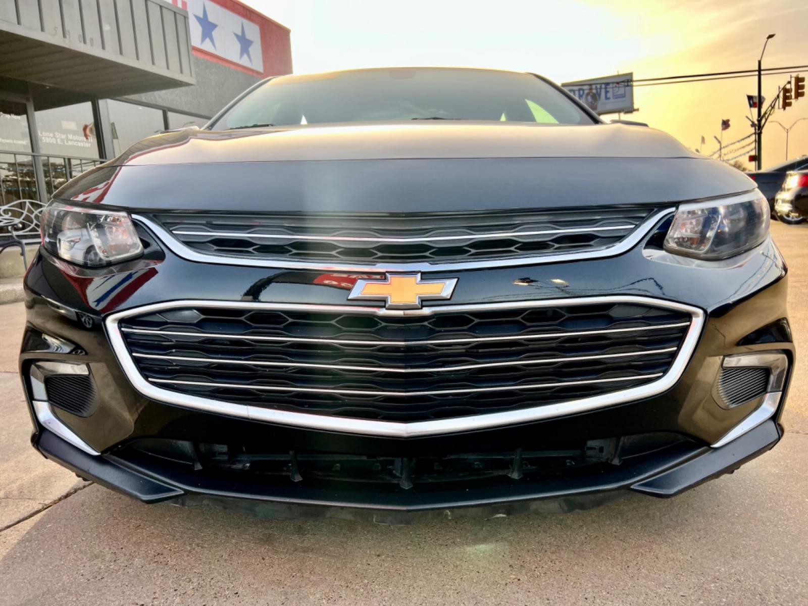 2017 BLACK CHEVROLET MALIBU (1G1ZE5ST8HF) , located at 5900 E. Lancaster Ave., Fort Worth, TX, 76112, (817) 457-5456, 0.000000, 0.000000 - Photo #1