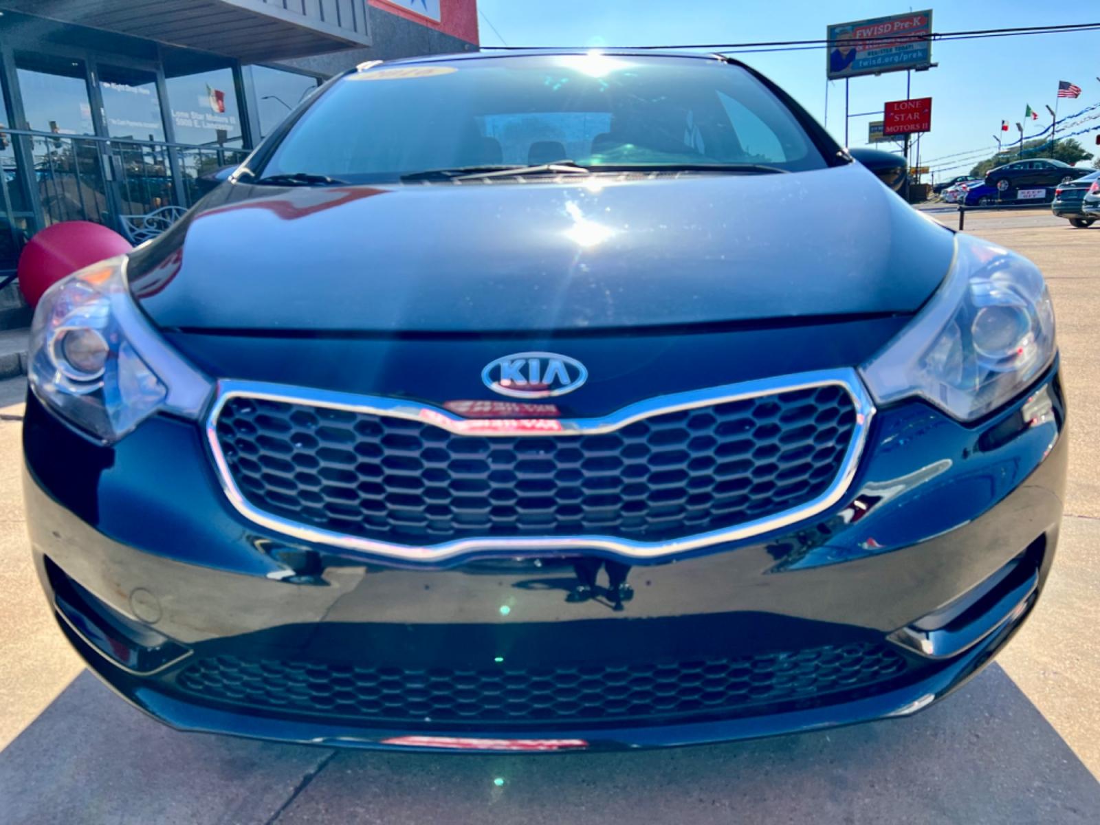 2016 BLACK KIA FORTE (KNAFK4A61G5) , located at 5900 E. Lancaster Ave., Fort Worth, TX, 76112, (817) 457-5456, 0.000000, 0.000000 - This is a 2016 KIA FORTE 4 DOOR SEDAN that is in excellent condition. There are no dents or scratches. The interior is clean with no rips or tears or stains. All power windows, door locks and seats. Ice cold AC for those hot Texas summer days. It is equipped with a CD player, AM/FM radio, AUX port, - Photo #2