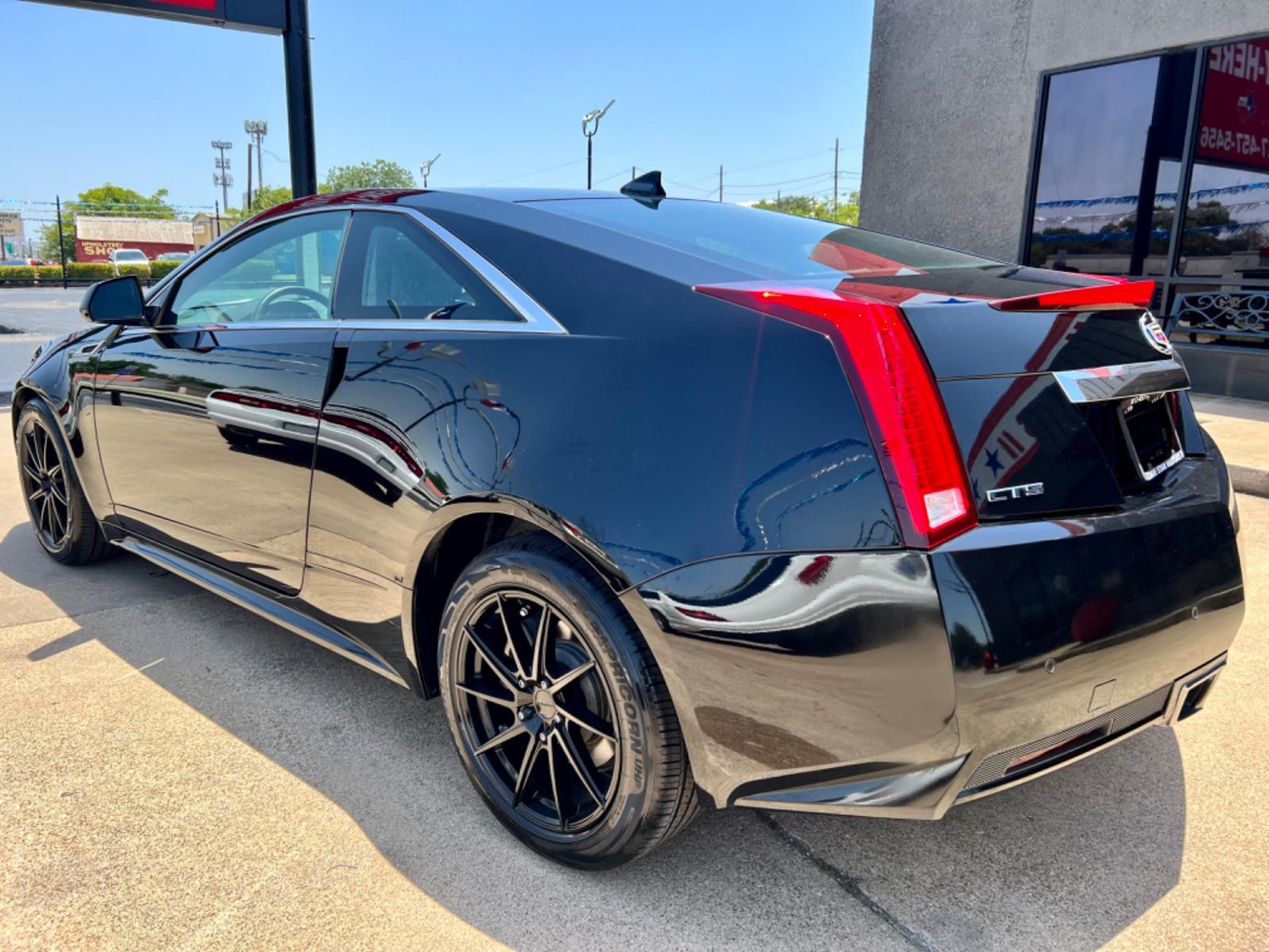 2014 BLACK CADILLAC CTS (1G6DC1E3XE0) , located at 5900 E. Lancaster Ave., Fort Worth, TX, 76112, (817) 457-5456, 0.000000, 0.000000 - This is a 2014 CADILLAC CTS 2 DOOR COUPE that is in excellent condition. There are no dents or scratches. The interior is clean with no rips or tears or stains. All power windows, door locks and seats. Ice cold AC for those hot Texas summer days. It is equipped with a CD player, AM/FM radio, AUX por - Photo #4