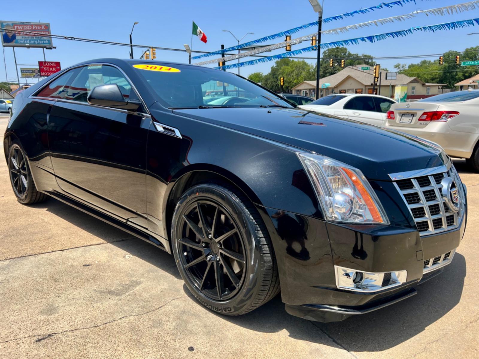 2014 BLACK CADILLAC CTS (1G6DC1E3XE0) , located at 5900 E. Lancaster Ave., Fort Worth, TX, 76112, (817) 457-5456, 0.000000, 0.000000 - This is a 2014 CADILLAC CTS 2 DOOR COUPE that is in excellent condition. There are no dents or scratches. The interior is clean with no rips or tears or stains. All power windows, door locks and seats. Ice cold AC for those hot Texas summer days. It is equipped with a CD player, AM/FM radio, AUX por - Photo #8
