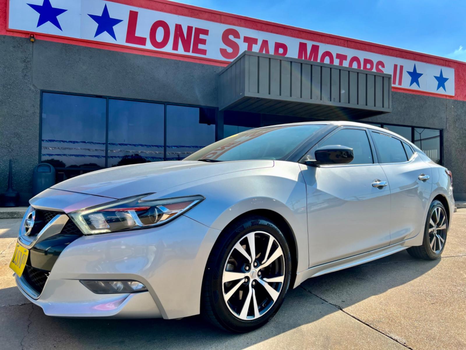 2017 SILVER NISSAN MAXIMA (1N4AA6AP4HC) , located at 5900 E. Lancaster Ave., Fort Worth, TX, 76112, (817) 457-5456, 0.000000, 0.000000 - This is a 2017 NISSAN MAXIMA 4 DOOR SEDAN that is in excellent condition. There are no dents or scratches. The interior is clean with no rips or tears or stains. All power windows, door locks and seats. Ice cold AC for those hot Texas summer days. It is equipped with a CD player, AM/FM radio, AUX po - Photo #1