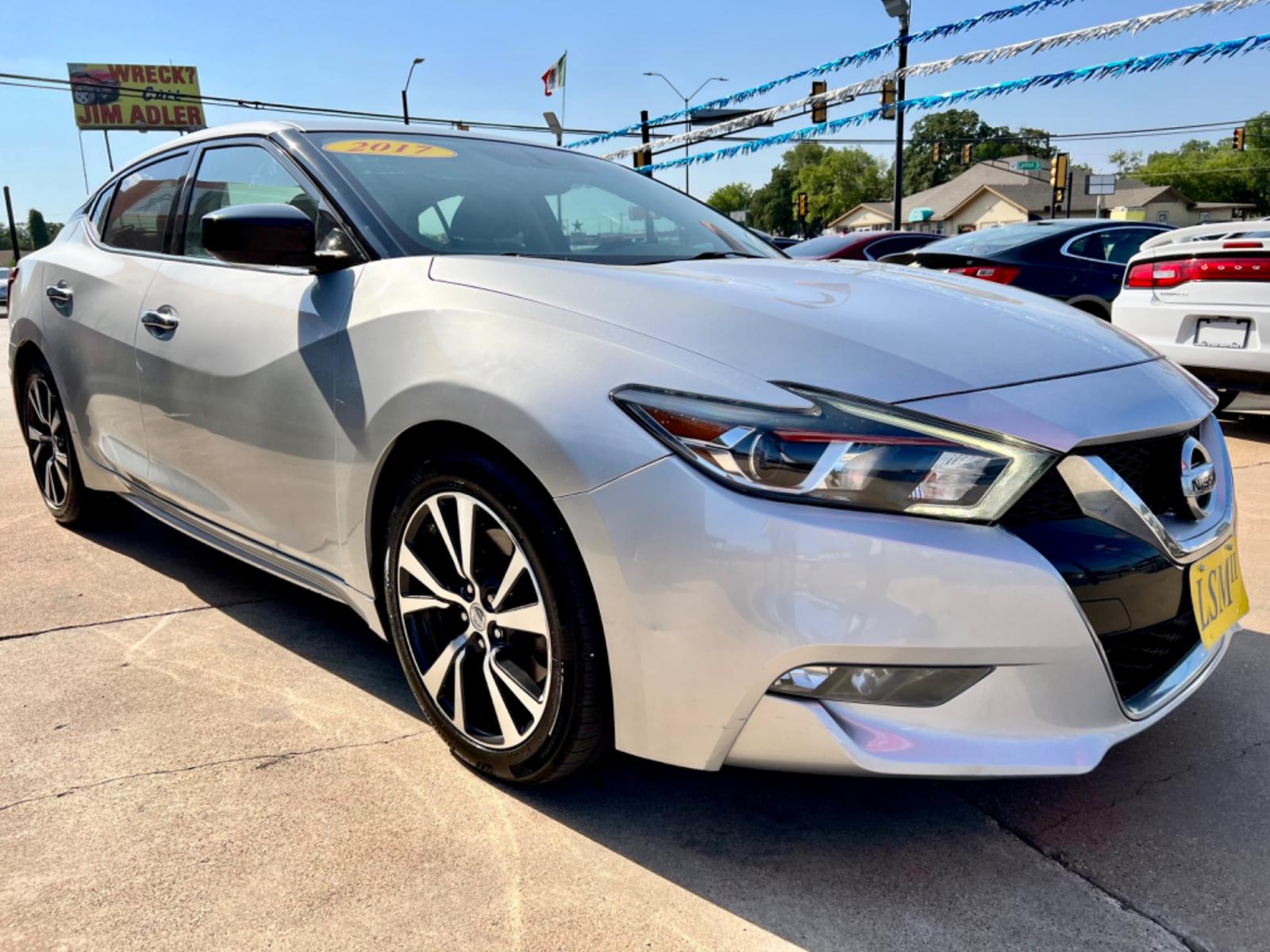 2017 SILVER NISSAN MAXIMA (1N4AA6AP4HC) , located at 5900 E. Lancaster Ave., Fort Worth, TX, 76112, (817) 457-5456, 0.000000, 0.000000 - This is a 2017 NISSAN MAXIMA 4 DOOR SEDAN that is in excellent condition. There are no dents or scratches. The interior is clean with no rips or tears or stains. All power windows, door locks and seats. Ice cold AC for those hot Texas summer days. It is equipped with a CD player, AM/FM radio, AUX po - Photo #8