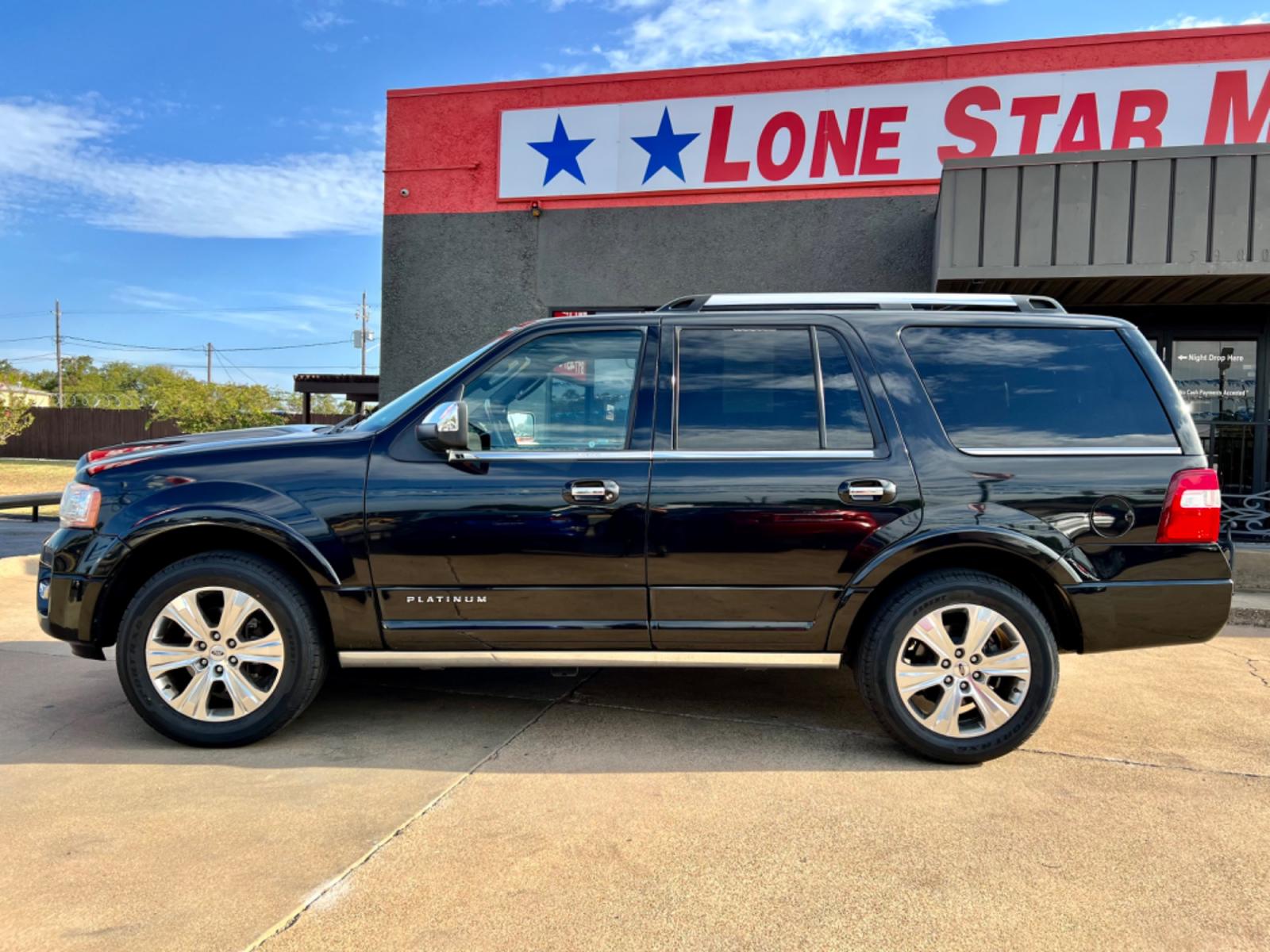 2015 BLACK FORD EXPEDITION (1FMJU1LTXFE) , located at 5900 E. Lancaster Ave., Fort Worth, TX, 76112, (817) 457-5456, 0.000000, 0.000000 - This is a 2015 FORD EXPEDITION 4 DOOR SUV that is in excellent condition. There are no dents or scratches. The interior is clean with no rips or tears or stains. All power windows, door locks and seats. Ice cold AC for those hot Texas summer days. It is equipped with a CD player, AM/FM radio, AUX po - Photo #3