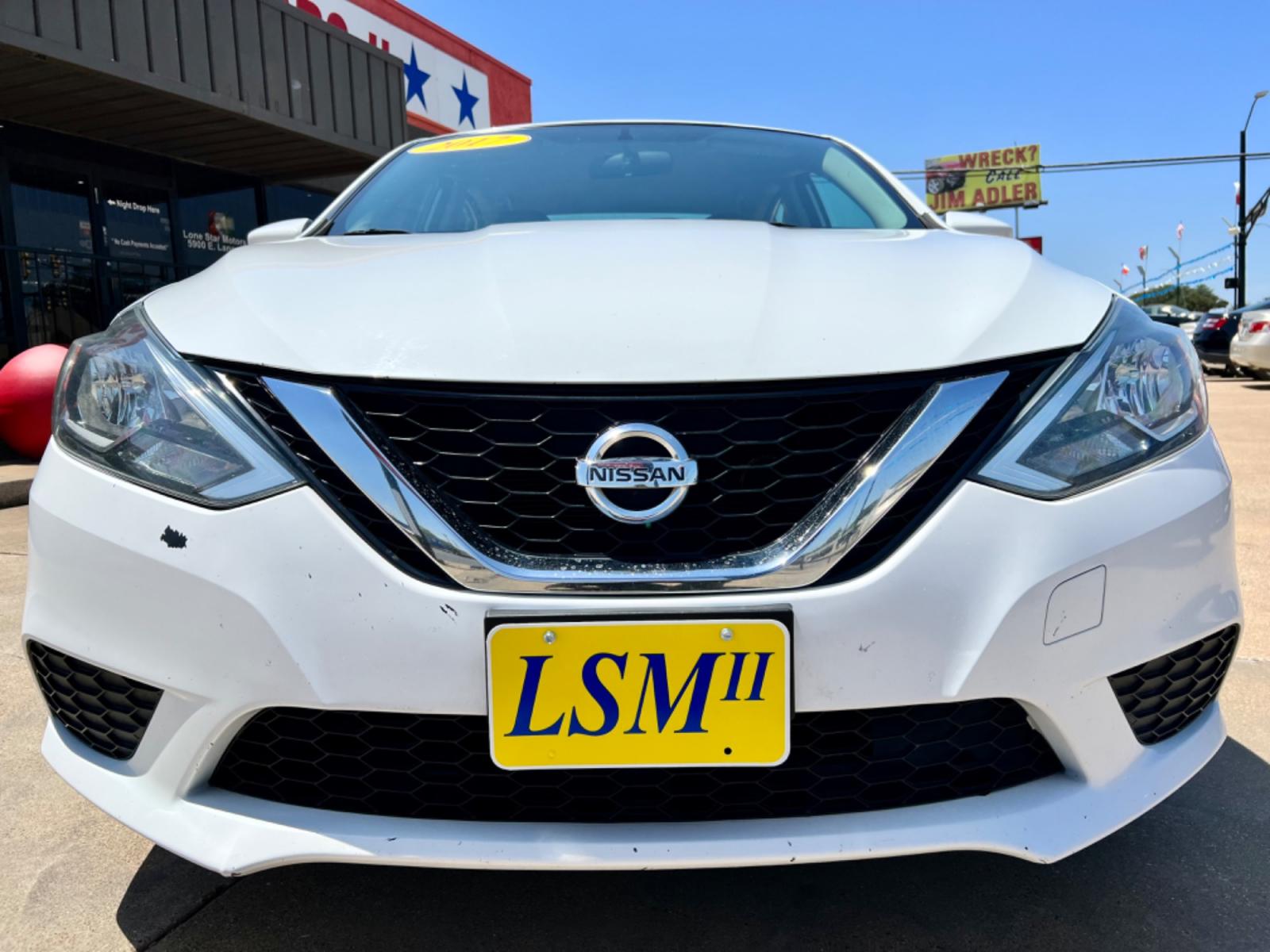 2017 WHITE NISSAN SENTRA (3N1AB7AP2HL) , located at 5900 E. Lancaster Ave., Fort Worth, TX, 76112, (817) 457-5456, 0.000000, 0.000000 - This is a 2017 NISSAN SENTRA 4 DOOR SEDAN that is in excellent condition. There are no dents or scratches. The interior is clean with no rips or tears or stains. All power windows, door locks and seats. Ice cold AC for those hot Texas summer days. It is equipped with a CD player, AM/FM radio, AUX po - Photo #2