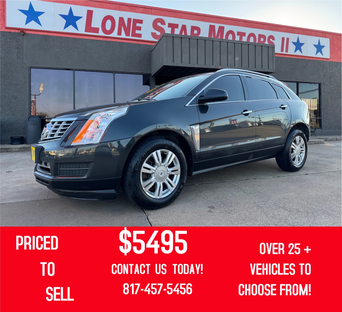 photo of $CASH CAR$ 2014 CADILLAC SRX 4 DOOR SUV