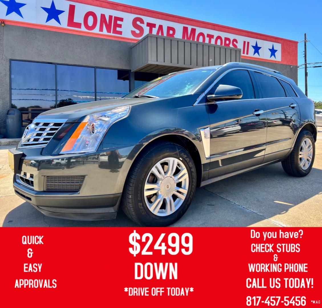 2014 GRAY CADILLAC SRX (3GYFNEE37ES) , located at 5900 E. Lancaster Ave., Fort Worth, TX, 76112, (817) 457-5456, 0.000000, 0.000000 - This is a 2014 CADILLAC SRX 4 DOOR SUV that is in excellent condition. There are no dents or scratches. The interior is clean with no rips or tears or stains. All power windows, door locks and seats. Ice cold AC for those hot Texas summer days. It is equipped with a CD player, AM/FM radio, AUX port, - Photo#0