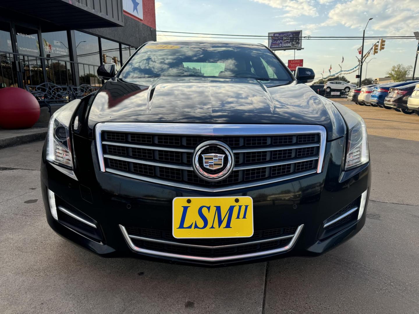 2013 BLACK CADILLAC ATS (1G6AC5SX1D0) , located at 5900 E. Lancaster Ave., Fort Worth, TX, 76112, (817) 457-5456, 0.000000, 0.000000 - This is a 2013 CADILLAC ATS 4 DOOR SEDAN that is in excellent condition. There are no dents or scratches. The interior is clean with no rips or tears or stains. All power windows, door locks and seats. Ice cold AC for those hot Texas summer days. It is equipped with a CD player, AM/FM radio, AUX por - Photo#2