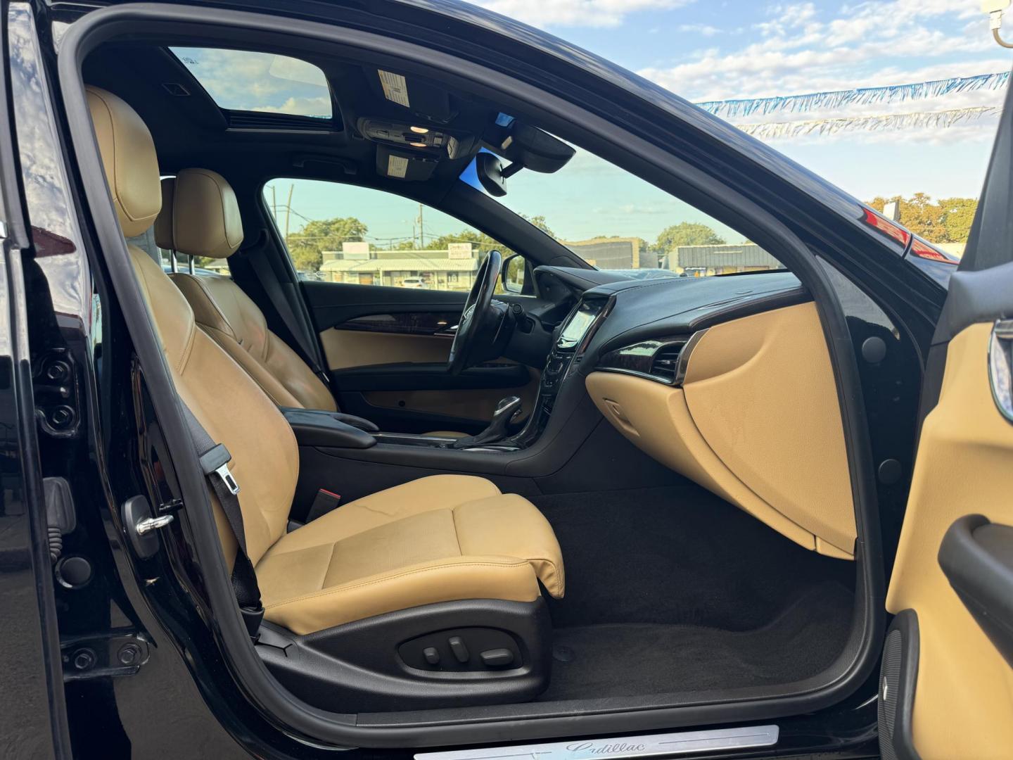 2013 BLACK CADILLAC ATS (1G6AC5SX1D0) , located at 5900 E. Lancaster Ave., Fort Worth, TX, 76112, (817) 457-5456, 0.000000, 0.000000 - This is a 2013 CADILLAC ATS 4 DOOR SEDAN that is in excellent condition. There are no dents or scratches. The interior is clean with no rips or tears or stains. All power windows, door locks and seats. Ice cold AC for those hot Texas summer days. It is equipped with a CD player, AM/FM radio, AUX por - Photo#16