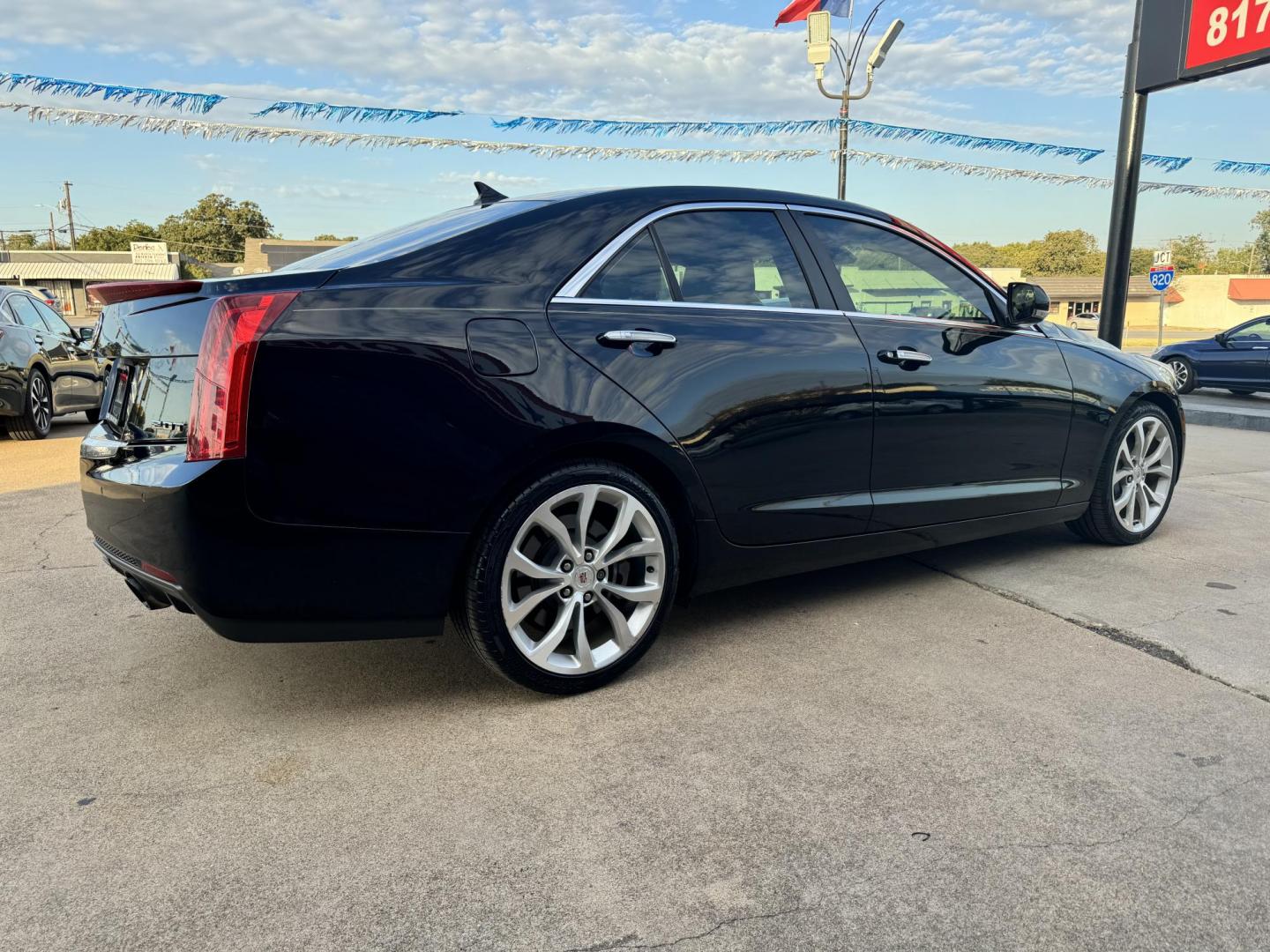 2013 BLACK CADILLAC ATS (1G6AC5SX1D0) , located at 5900 E. Lancaster Ave., Fort Worth, TX, 76112, (817) 457-5456, 0.000000, 0.000000 - This is a 2013 CADILLAC ATS 4 DOOR SEDAN that is in excellent condition. There are no dents or scratches. The interior is clean with no rips or tears or stains. All power windows, door locks and seats. Ice cold AC for those hot Texas summer days. It is equipped with a CD player, AM/FM radio, AUX por - Photo#4