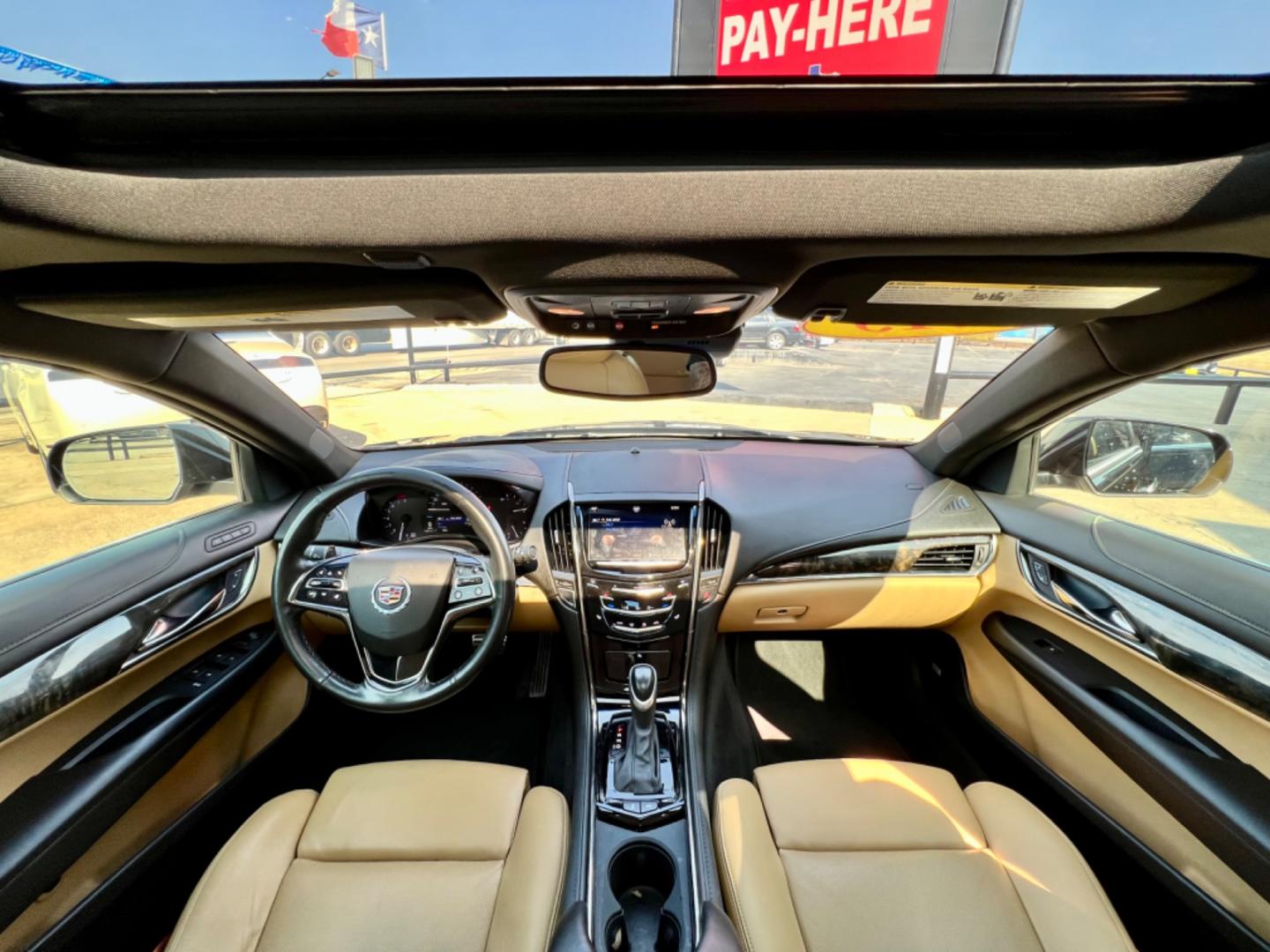 2013 BLACK CADILLAC ATS (1G6AC5SX1D0) , located at 5900 E. Lancaster Ave., Fort Worth, TX, 76112, (817) 457-5456, 0.000000, 0.000000 - This is a 2013 CADILLAC ATS 4 DOOR SEDAN that is in excellent condition. There are no dents or scratches. The interior is clean with no rips or tears or stains. All power windows, door locks and seats. Ice cold AC for those hot Texas summer days. It is equipped with a CD player, AM/FM radio, AUX por - Photo#17