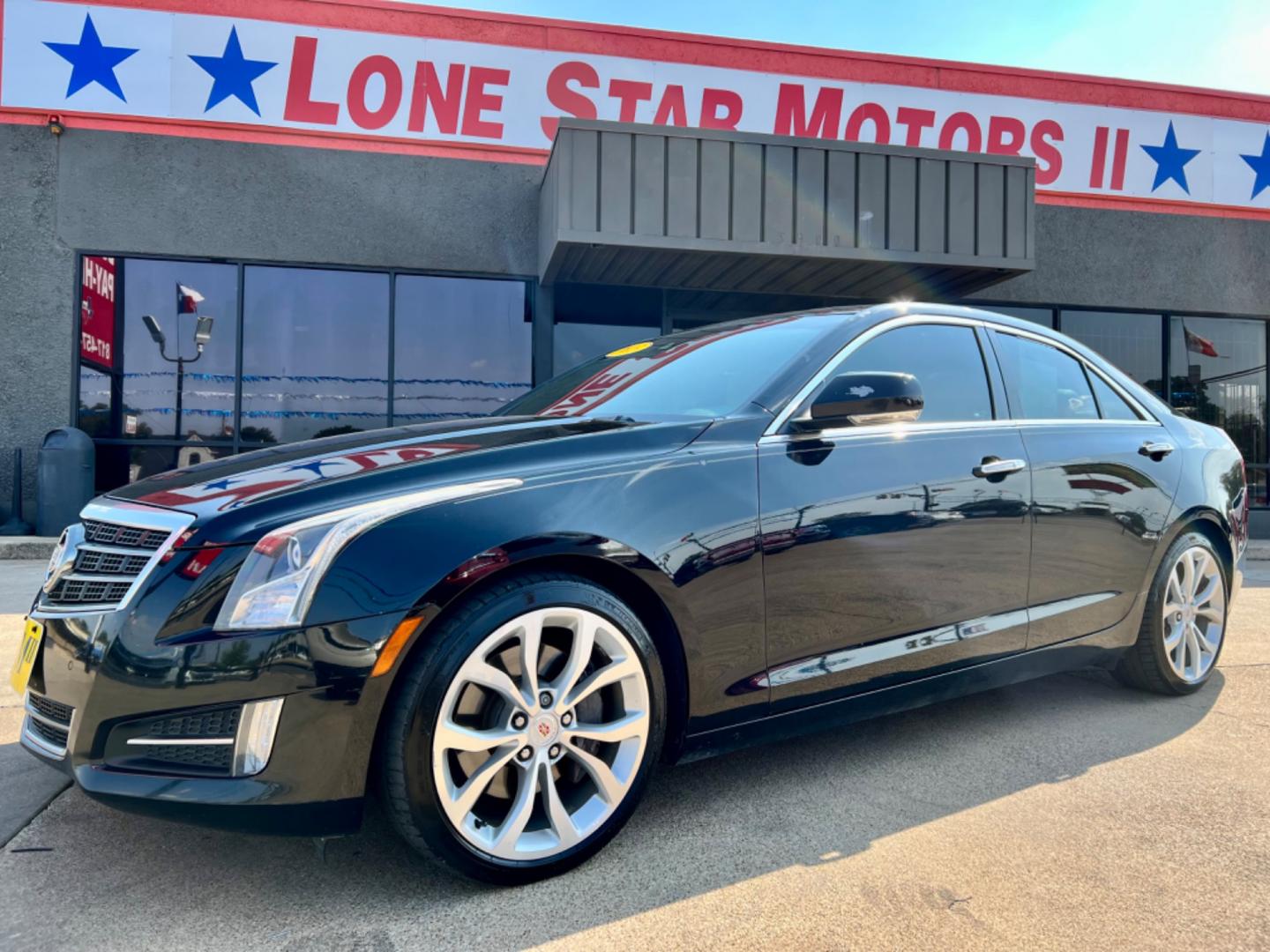 2013 BLACK CADILLAC ATS (1G6AC5SX1D0) , located at 5900 E. Lancaster Ave., Fort Worth, TX, 76112, (817) 457-5456, 0.000000, 0.000000 - This is a 2013 CADILLAC ATS 4 DOOR SEDAN that is in excellent condition. There are no dents or scratches. The interior is clean with no rips or tears or stains. All power windows, door locks and seats. Ice cold AC for those hot Texas summer days. It is equipped with a CD player, AM/FM radio, AUX por - Photo#1