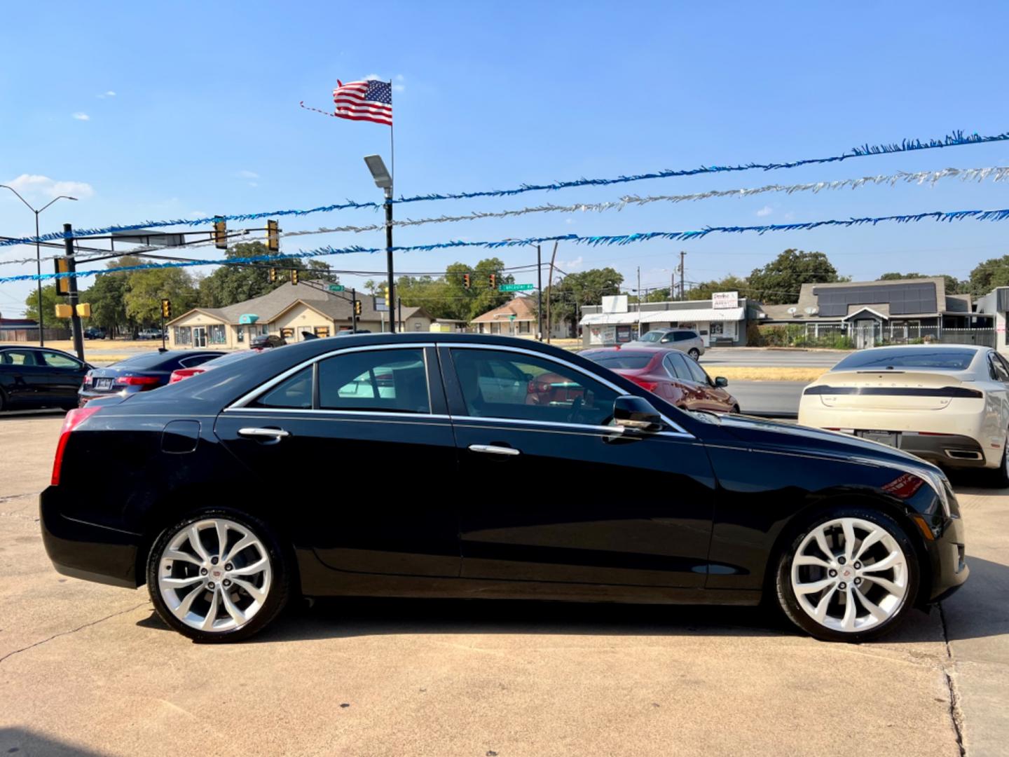 2013 BLACK CADILLAC ATS (1G6AC5SX1D0) , located at 5900 E. Lancaster Ave., Fort Worth, TX, 76112, (817) 457-5456, 0.000000, 0.000000 - This is a 2013 CADILLAC ATS 4 DOOR SEDAN that is in excellent condition. There are no dents or scratches. The interior is clean with no rips or tears or stains. All power windows, door locks and seats. Ice cold AC for those hot Texas summer days. It is equipped with a CD player, AM/FM radio, AUX por - Photo#7