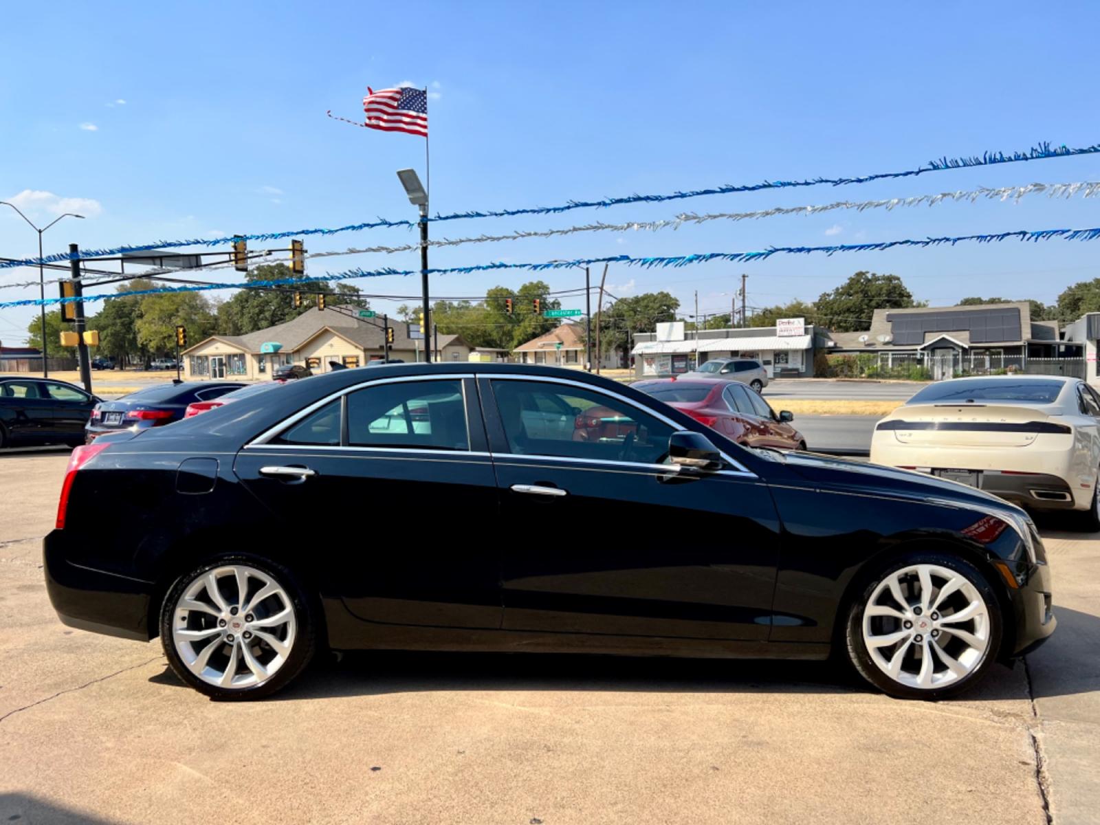 2013 BLACK CADILLAC ATS (1G6AC5SX1D0) , located at 5900 E. Lancaster Ave., Fort Worth, TX, 76112, (817) 457-5456, 0.000000, 0.000000 - This is a 2013 CADILLAC ATS 4 DOOR SEDAN that is in excellent condition. There are no dents or scratches. The interior is clean with no rips or tears or stains. All power windows, door locks and seats. Ice cold AC for those hot Texas summer days. It is equipped with a CD player, AM/FM radio, AUX por - Photo #7