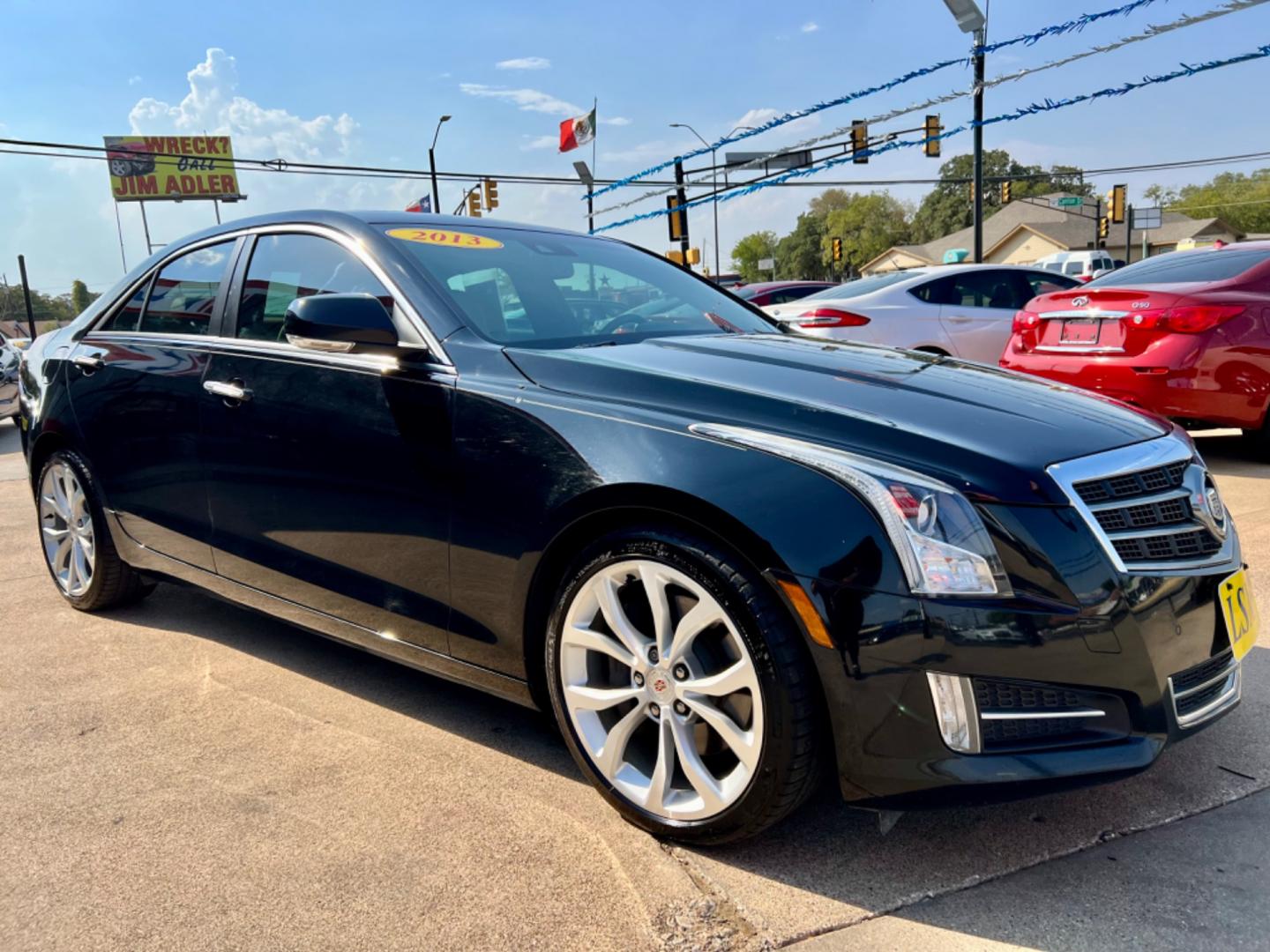 2013 BLACK CADILLAC ATS (1G6AC5SX1D0) , located at 5900 E. Lancaster Ave., Fort Worth, TX, 76112, (817) 457-5456, 0.000000, 0.000000 - This is a 2013 CADILLAC ATS 4 DOOR SEDAN that is in excellent condition. There are no dents or scratches. The interior is clean with no rips or tears or stains. All power windows, door locks and seats. Ice cold AC for those hot Texas summer days. It is equipped with a CD player, AM/FM radio, AUX por - Photo#8