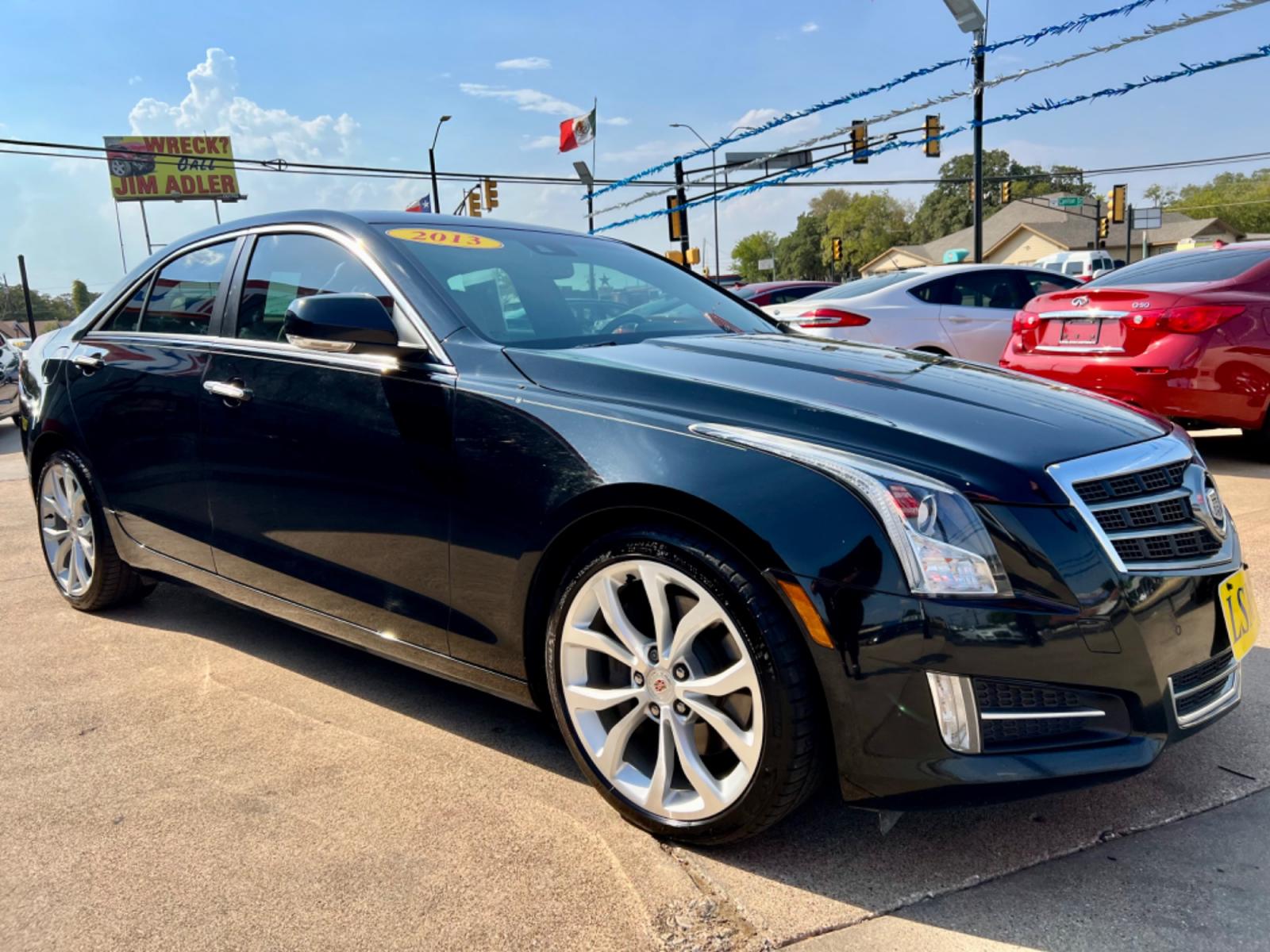 2013 BLACK CADILLAC ATS (1G6AC5SX1D0) , located at 5900 E. Lancaster Ave., Fort Worth, TX, 76112, (817) 457-5456, 0.000000, 0.000000 - This is a 2013 CADILLAC ATS 4 DOOR SEDAN that is in excellent condition. There are no dents or scratches. The interior is clean with no rips or tears or stains. All power windows, door locks and seats. Ice cold AC for those hot Texas summer days. It is equipped with a CD player, AM/FM radio, AUX por - Photo #8