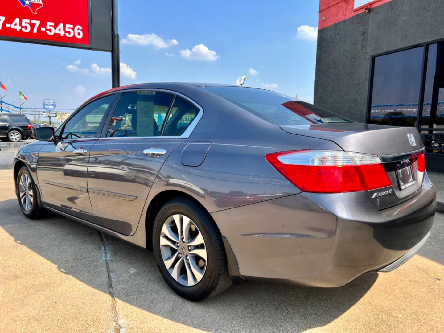 2015 SILVER HONDA ACCORD (1HGCR2F36FA) , located at 5900 E. Lancaster Ave., Fort Worth, TX, 76112, (817) 457-5456, 0.000000, 0.000000 - This is a 2015 HONDA ACCORD 4 DOOR SEDAN that is in excellent condition. There are no dents or scratches. The interior is clean with no rips or tears or stains. All power windows, door locks and seats. Ice cold AC for those hot Texas summer days. It is equipped with a CD player, AM/FM radio, AUX por - Photo#4