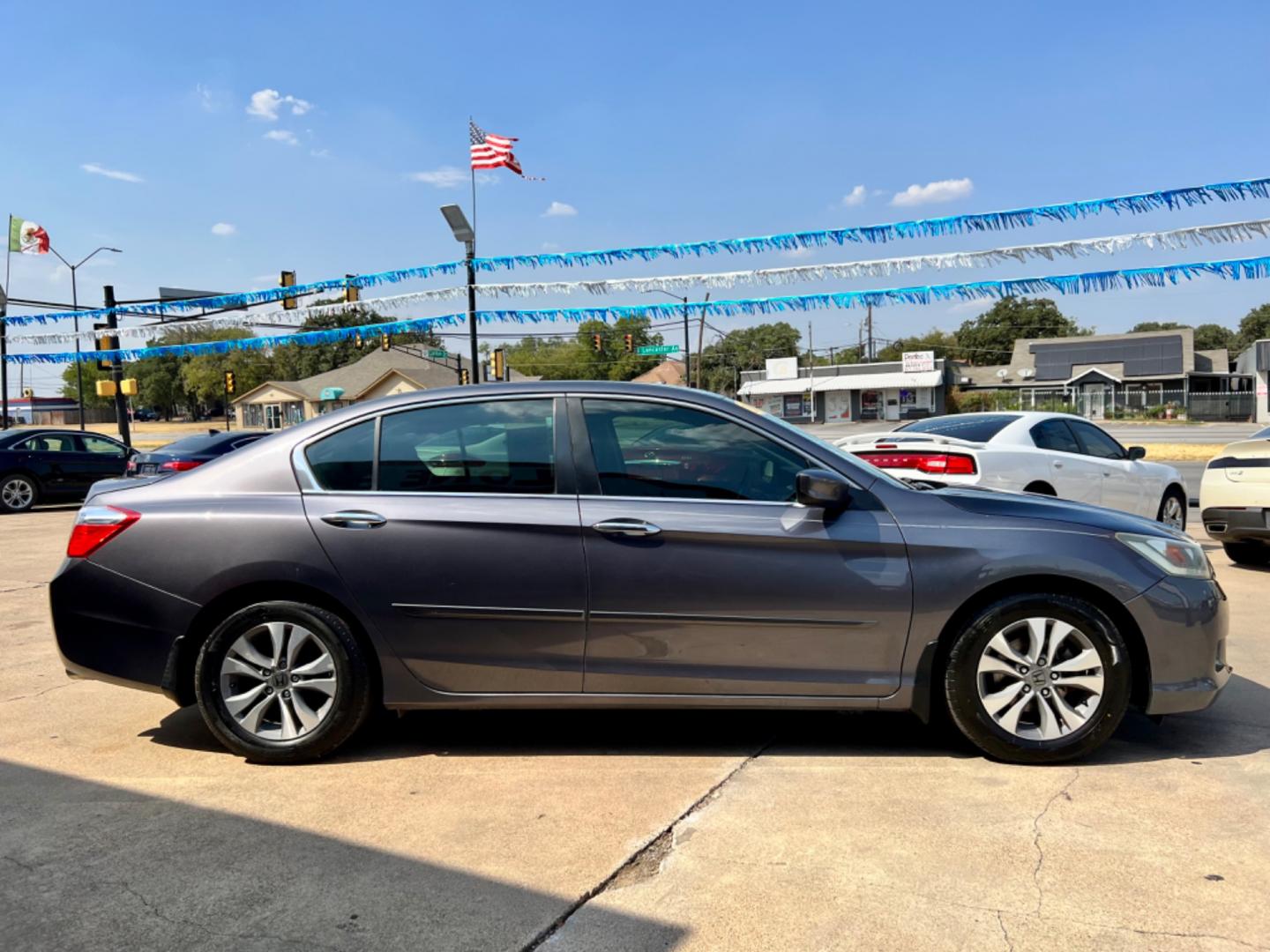 2015 SILVER HONDA ACCORD (1HGCR2F36FA) , located at 5900 E. Lancaster Ave., Fort Worth, TX, 76112, (817) 457-5456, 0.000000, 0.000000 - This is a 2015 HONDA ACCORD 4 DOOR SEDAN that is in excellent condition. There are no dents or scratches. The interior is clean with no rips or tears or stains. All power windows, door locks and seats. Ice cold AC for those hot Texas summer days. It is equipped with a CD player, AM/FM radio, AUX por - Photo#7