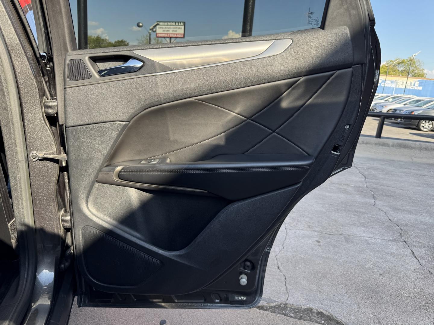 2017 GRAY LINCOLN MKC PREMIER (5LMCJ1D90HU) , located at 5900 E. Lancaster Ave., Fort Worth, TX, 76112, (817) 457-5456, 0.000000, 0.000000 - Step into luxury with this 2017 Lincoln MKC Premier, where comfort and technology come together in a sleek, compact SUV. This vehicle is loaded with premium features designed to make every drive enjoyable. Push to Start Leather Interior Heated Front Seats Backup Camera Dual-Zone Climate- Photo#13