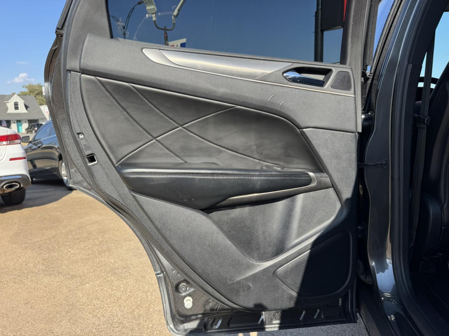 2017 GRAY LINCOLN MKC PREMIER (5LMCJ1D90HU) , located at 5900 E. Lancaster Ave., Fort Worth, TX, 76112, (817) 457-5456, 0.000000, 0.000000 - Step into luxury with this 2017 Lincoln MKC Premier, where comfort and technology come together in a sleek, compact SUV. This vehicle is loaded with premium features designed to make every drive enjoyable. Push to Start Leather Interior Heated Front Seats Backup Camera Dual-Zone Climate- Photo#11