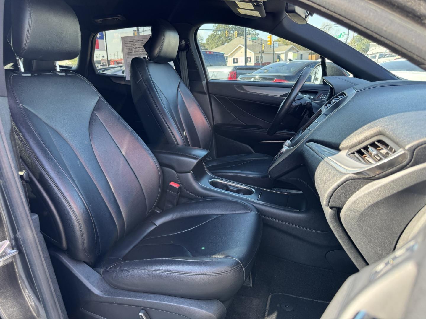 2017 GRAY LINCOLN MKC PREMIER (5LMCJ1D90HU) , located at 5900 E. Lancaster Ave., Fort Worth, TX, 76112, (817) 457-5456, 0.000000, 0.000000 - Step into luxury with this 2017 Lincoln MKC Premier, where comfort and technology come together in a sleek, compact SUV. This vehicle is loaded with premium features designed to make every drive enjoyable. Push to Start Leather Interior Heated Front Seats Backup Camera Dual-Zone Climate- Photo#17