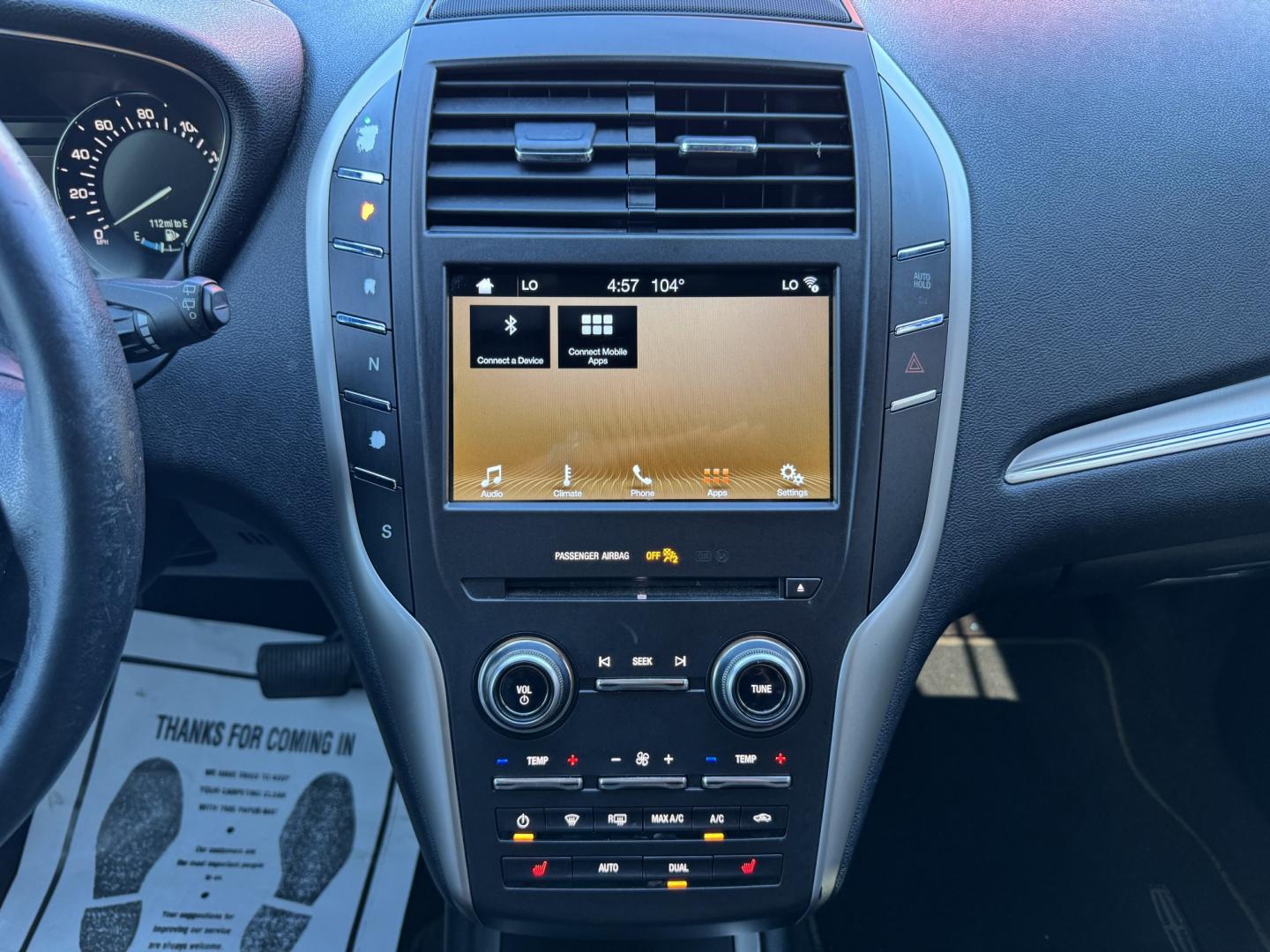 2017 GRAY LINCOLN MKC PREMIER (5LMCJ1D90HU) , located at 5900 E. Lancaster Ave., Fort Worth, TX, 76112, (817) 457-5456, 0.000000, 0.000000 - Step into luxury with this 2017 Lincoln MKC Premier, where comfort and technology come together in a sleek, compact SUV. This vehicle is loaded with premium features designed to make every drive enjoyable. Push to Start Leather Interior Heated Front Seats Backup Camera Dual-Zone Climate- Photo#20