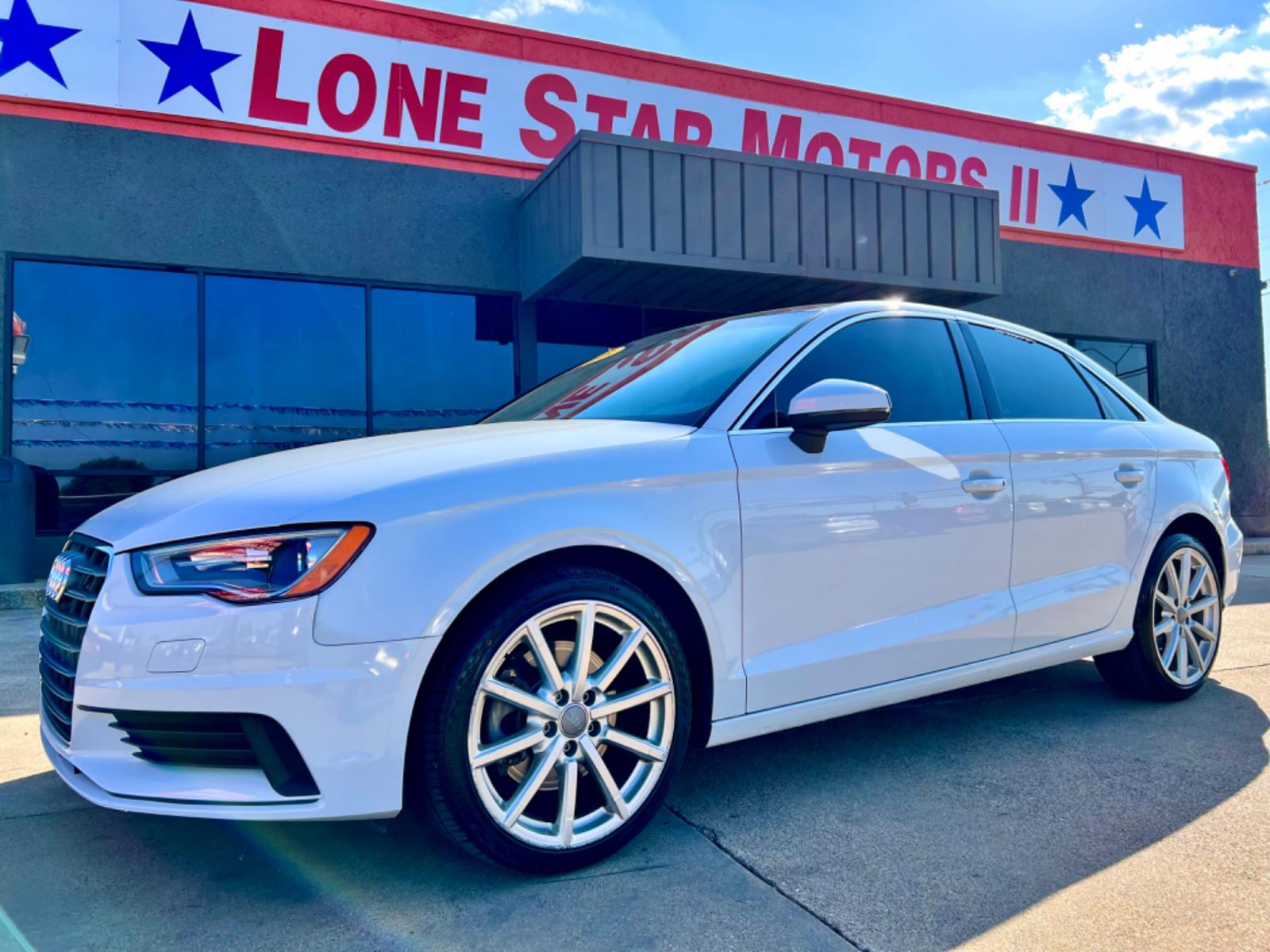 2015 WHITE AUDI A3 PREMIUM (WAUACGFF9F1) , located at 5900 E. Lancaster Ave., Fort Worth, TX, 76112, (817) 457-5456, 0.000000, 0.000000 - This is a 2015 AUDI A3 PREMIUM 4 DOOR SEDAN that is in excellent condition. There are no dents or scratches. The interior is clean with no rips or tears or stains. All power windows, door locks and seats. Ice cold AC for those hot Texas summer days. It is equipped with a CD player, AM/FM radio, AUX - Photo #1