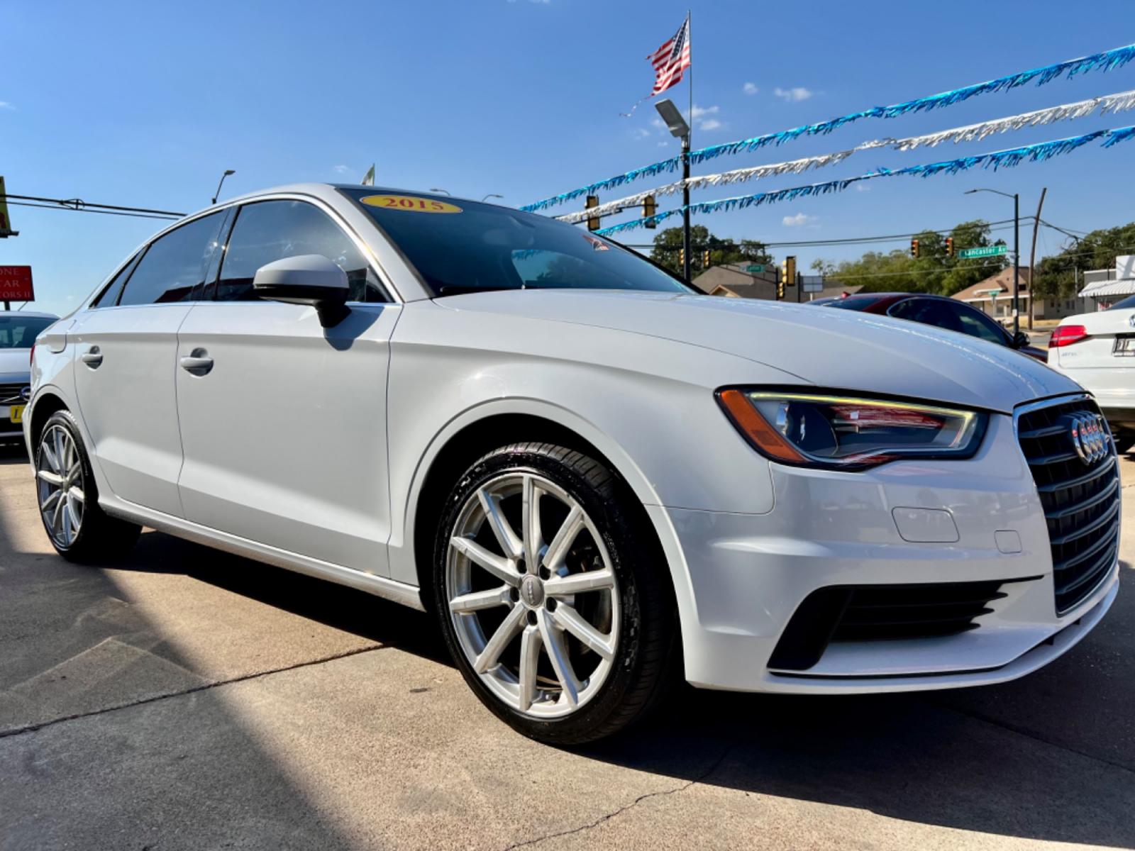 2015 WHITE AUDI A3 PREMIUM (WAUACGFF9F1) , located at 5900 E. Lancaster Ave., Fort Worth, TX, 76112, (817) 457-5456, 0.000000, 0.000000 - This is a 2015 AUDI A3 PREMIUM 4 DOOR SEDAN that is in excellent condition. There are no dents or scratches. The interior is clean with no rips or tears or stains. All power windows, door locks and seats. Ice cold AC for those hot Texas summer days. It is equipped with a CD player, AM/FM radio, AUX - Photo #8