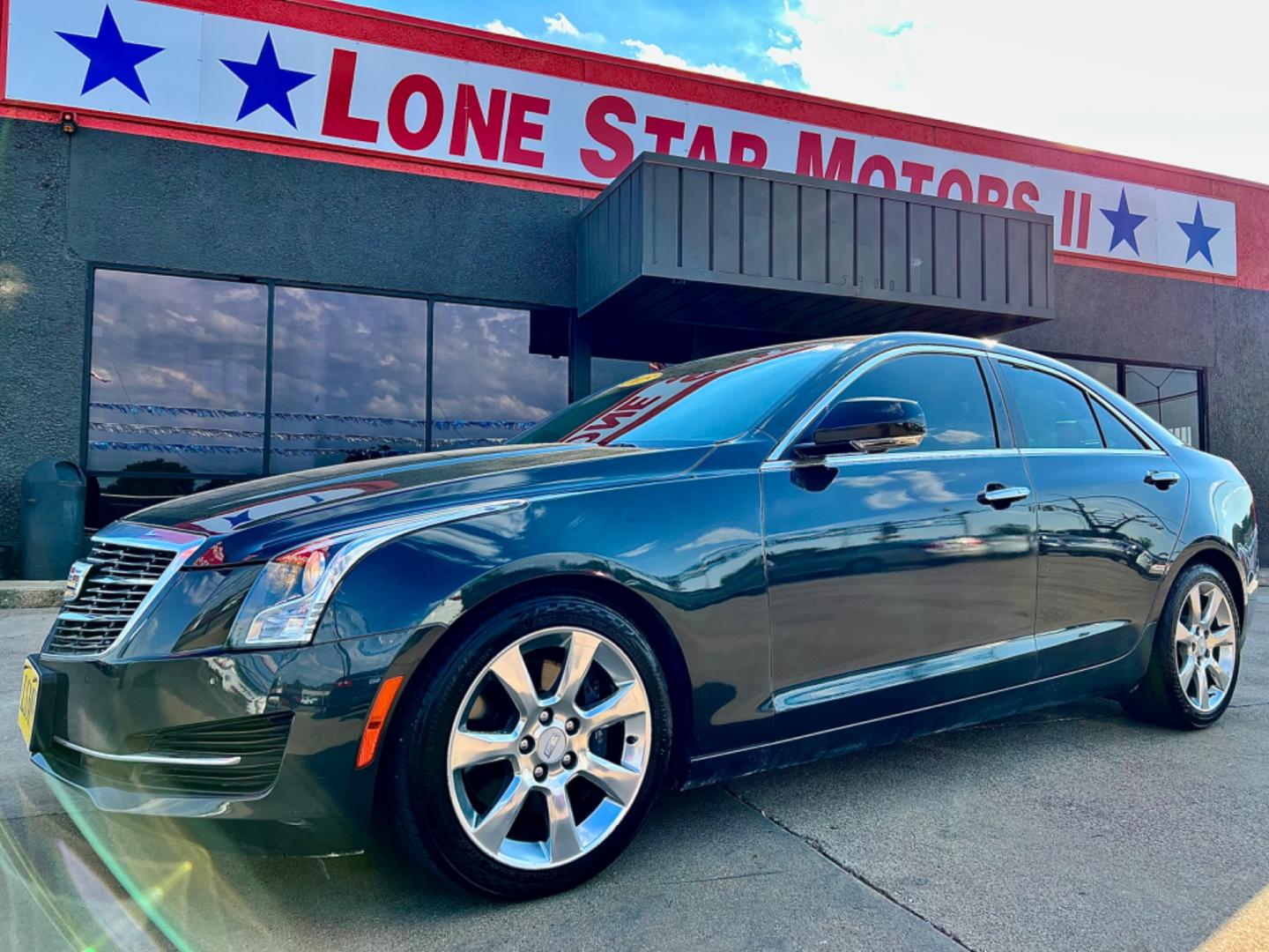 2015 GRAY /Gray CADILLAC ATS LUXURY (1G6AB5RA5F0) , located at 5900 E. Lancaster Ave., Fort Worth, TX, 76112, (817) 457-5456, 0.000000, 0.000000 - This is a 2015 CADILLAC ATS LUXURY 4 DOOR SEDAN that is in excellent condition. There are no dents or scratches. The interior is clean with no rips or tears or stains. All power windows, door locks and seats. Ice cold AC for those hot Texas summer days. It is equipped with a CD player, AM/FM radio, - Photo#0