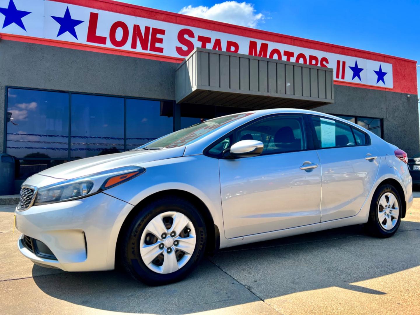 2017 GRAY KIA FORTE LX (3KPFK4A77HE) , located at 5900 E. Lancaster Ave., Fort Worth, TX, 76112, (817) 457-5456, 0.000000, 0.000000 - This is a 2017 KIA FORTE LX 4 DOOR SEDAN that is in excellent condition. There are no dents or scratches. The interior is clean with no rips or tears or stains. All power windows, door locks and seats. Ice cold AC for those hot Texas summer days. It is equipped with a CD player, AM/FM radio, AUX por - Photo#1