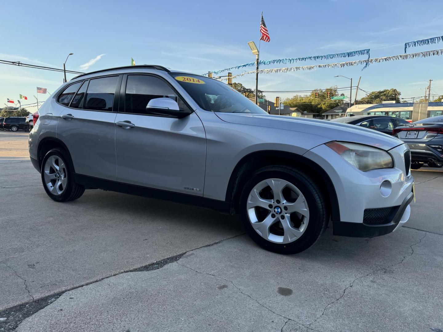 2014 SILVER BMW X1 SDRIVE28I (WBAVM1C52EV) , located at 5900 E. Lancaster Ave., Fort Worth, TX, 76112, (817) 457-5456, 0.000000, 0.000000 - This is a 2014 BMW X1 SDRIVE28I 4 DOOR SUV that is in excellent condition. There are no dents or scratches. The interior is clean with no rips or tears or stains. All power windows, door locks and seats. Ice cold AC for those hot Texas summer days. It is equipped with a CD player, AM/FM radio, AUX p - Photo#3