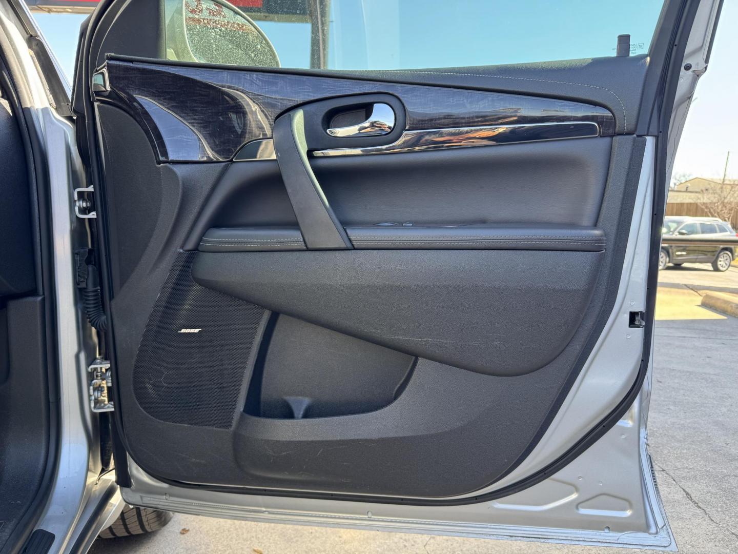 2015 SILVER BUICK ENCLAVE PREMIUM (5GAKRCKD2FJ) , located at 5900 E. Lancaster Ave., Fort Worth, TX, 76112, (817) 457-5456, 0.000000, 0.000000 - This is a 2015 BUICK ENCLAVE PREMIUM 4 DOOR SUV that is in excellent condition. There are no dents or scratches. The interior is clean with no rips or tears or stains. All power windows, door locks and seats. Ice cold AC for those hot Texas summer days. It is equipped with a CD player, AM/FM radio, - Photo#16